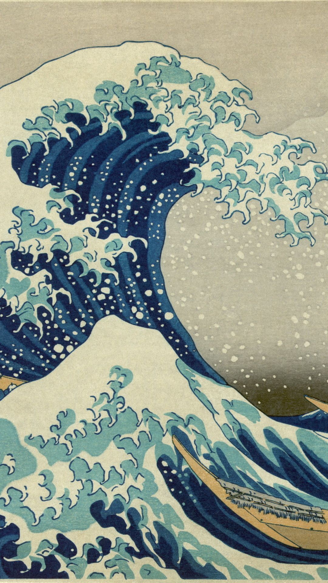 Hokusai iPhone Wallpaper