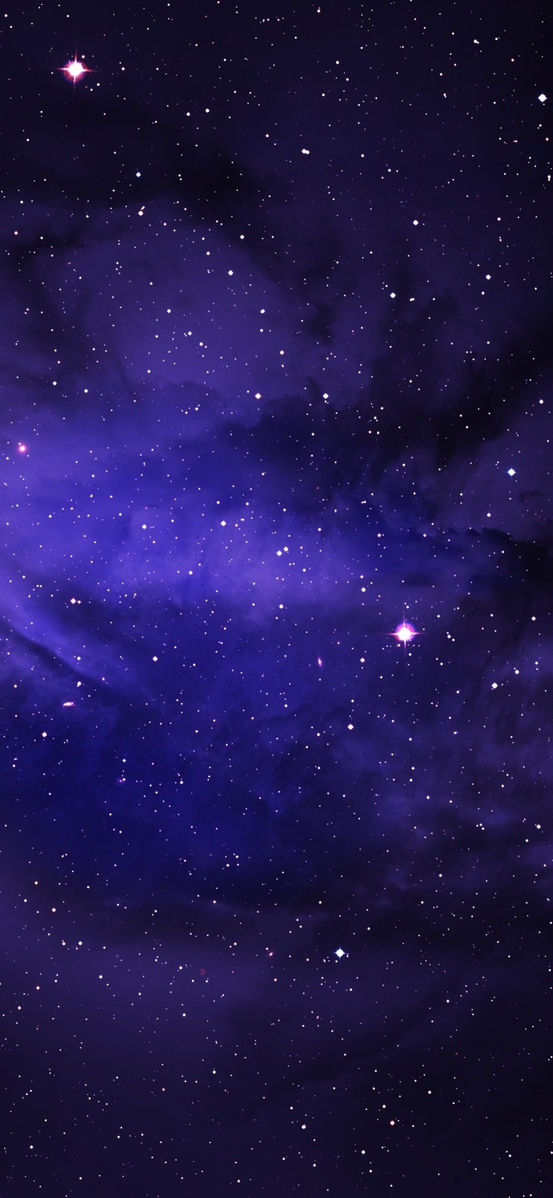 Purple Sky iPhone Wallpaper