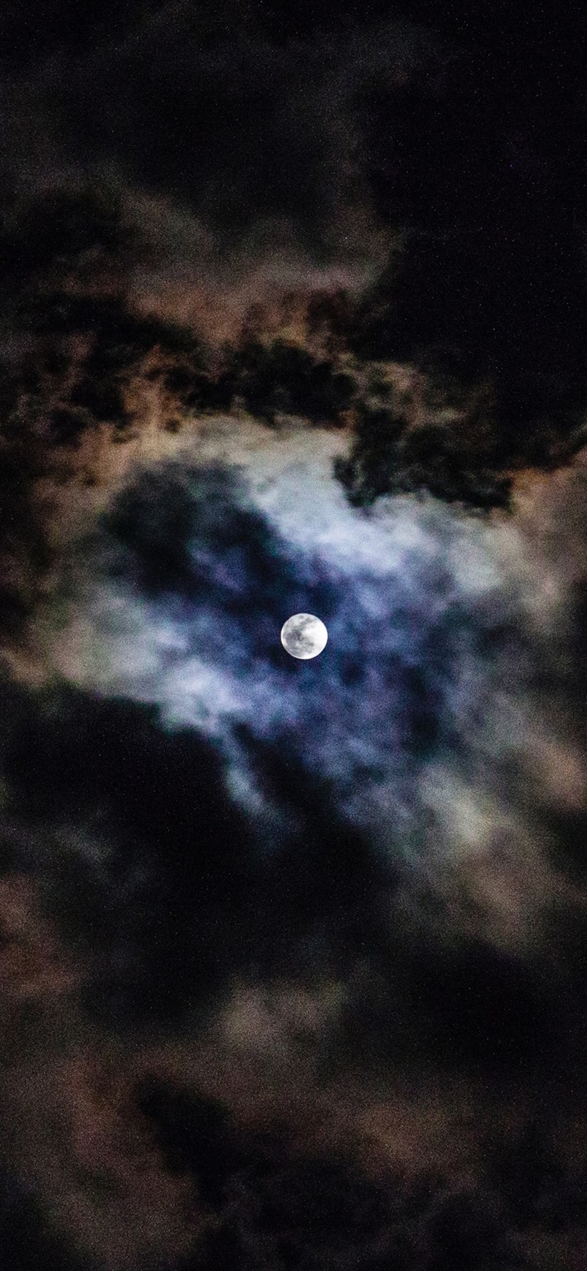Moon, Clouds, Sky, Night 1080x1920 IPhone 8 7 6 6S Plus Wallpaper, Background, Picture, Image