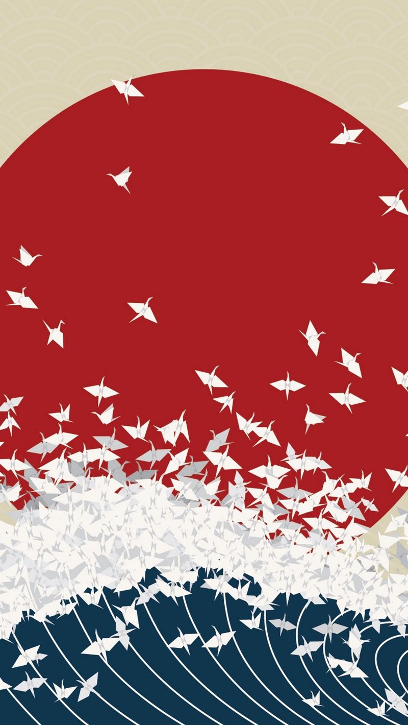 Hokusai iPhone Wallpaper & Background Beautiful Best Available For Download Hokusai iPhone Photo Free On Zicxa.com Image
