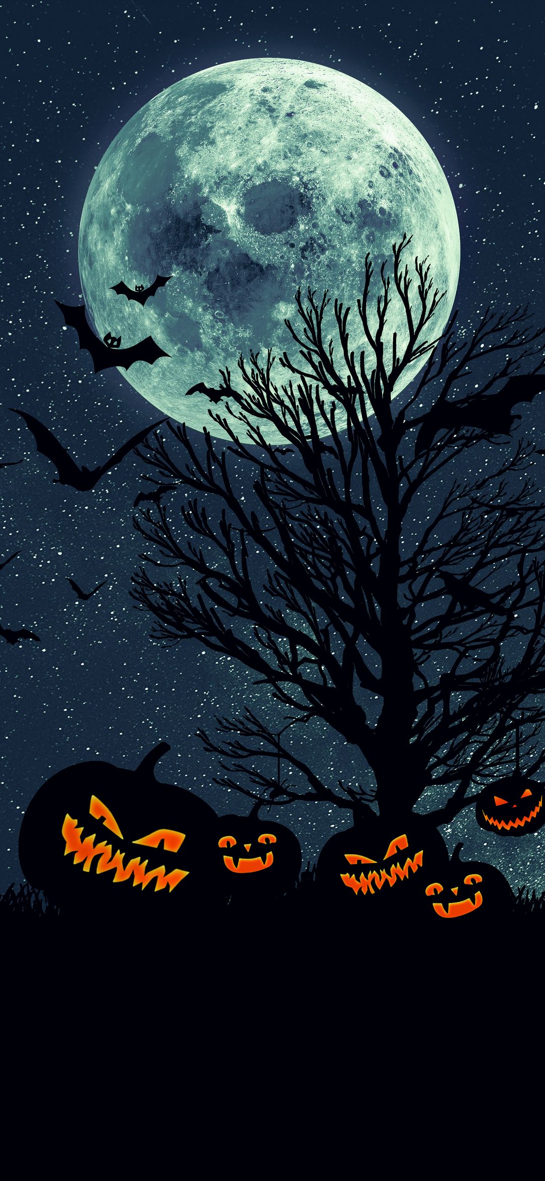MOON HALLOWEEN WALLPAPER