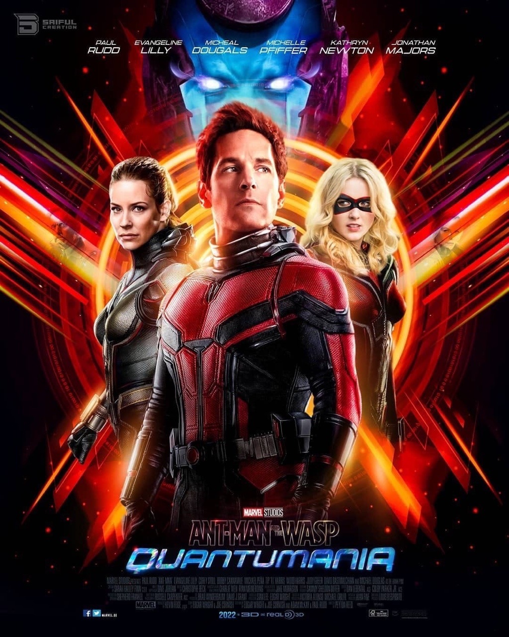 Ant Man And The Wasp: Quantumania.. Fan Poster Man Fan Art