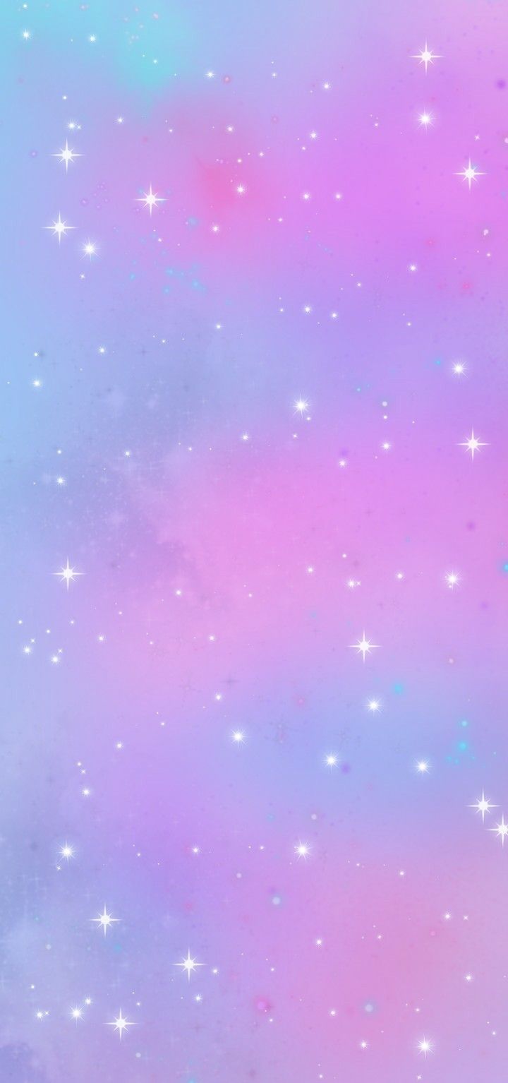 Wallpaper pastel galaxy with stars. Pink and purple wallpaper, Wallpaper pink and blue, Pink and purple background