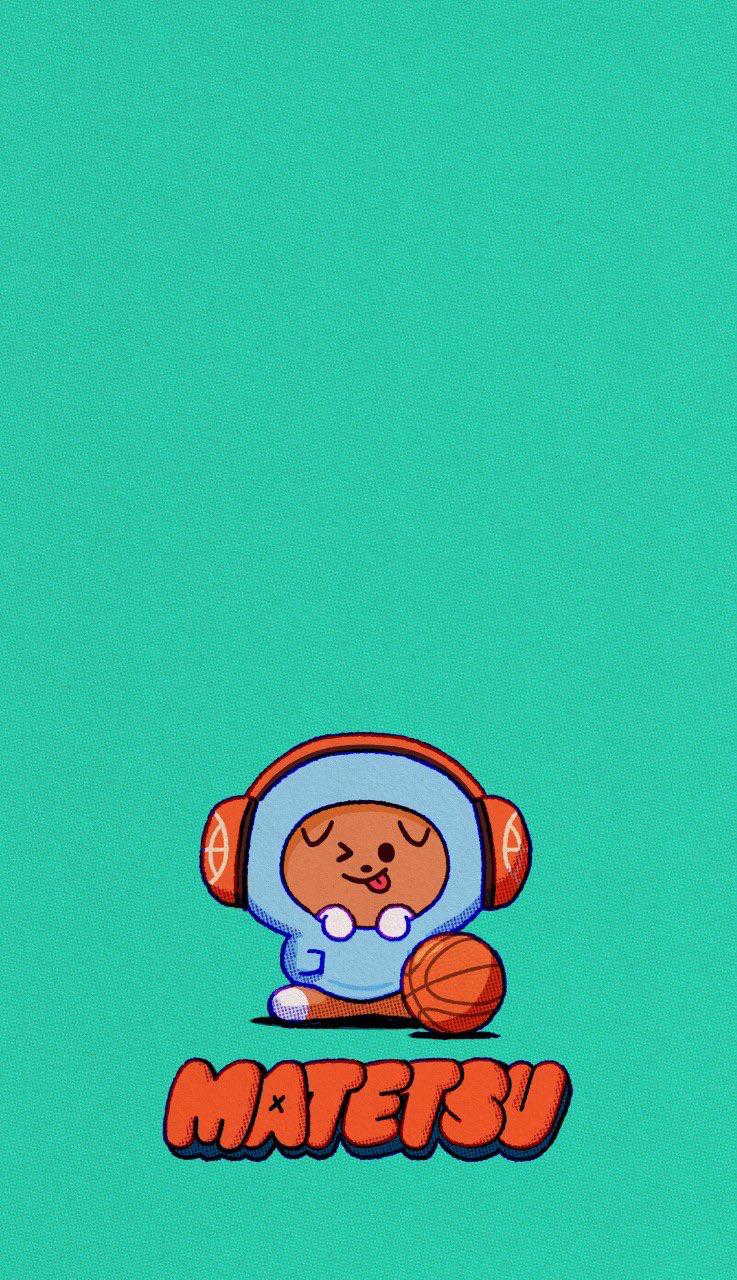 TREASURE LINE FRIENDS “TRUZ” Wallpaper!