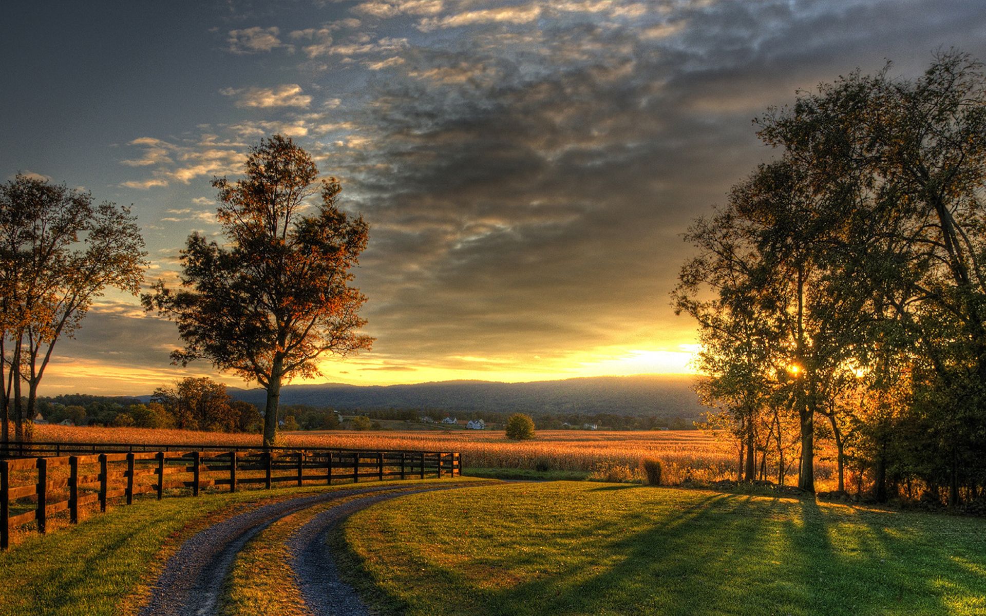 Country Wallpaper - EnJpg | Country backgrounds, Country sunset, Wallpaper