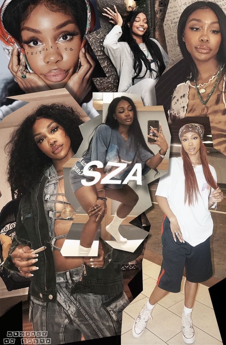 Drip❤️. Black girl aesthetic, Celebrity wallpaper, Sza singer