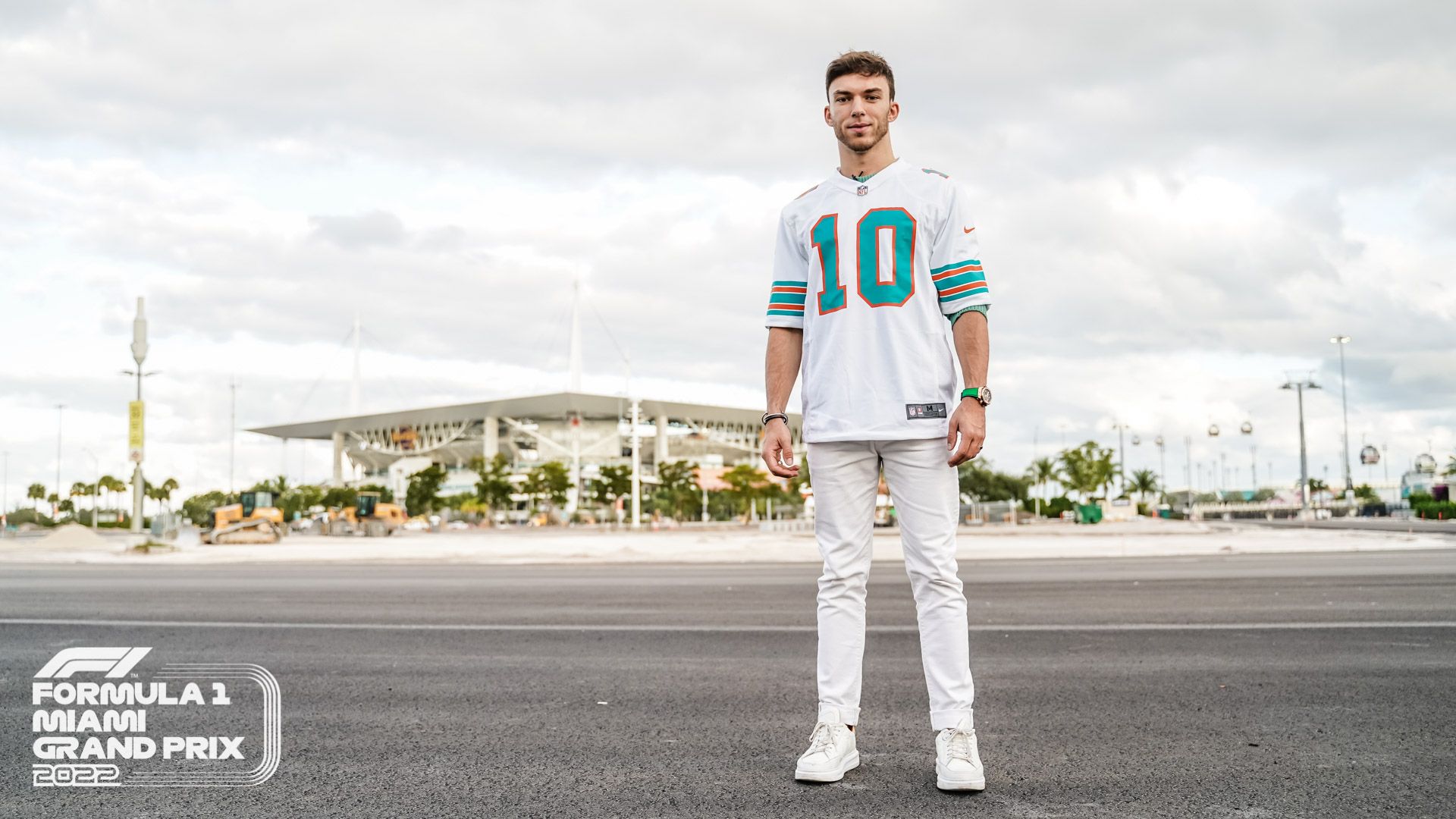 Gasly visits Miami GP venue; Red Bull signs PokerStars as new sponsor