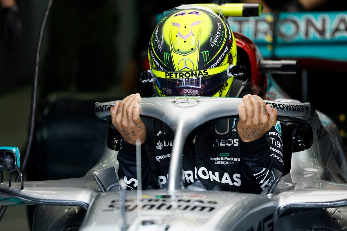 Lewis Hamilton Explains The Thought Process Behind Creating His Flashy New F1 Lid