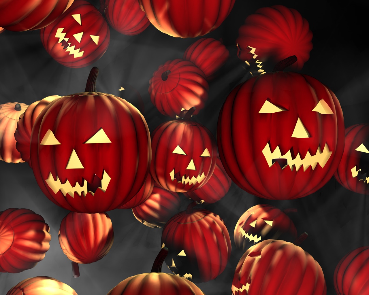 Red Halloween Wallpaper