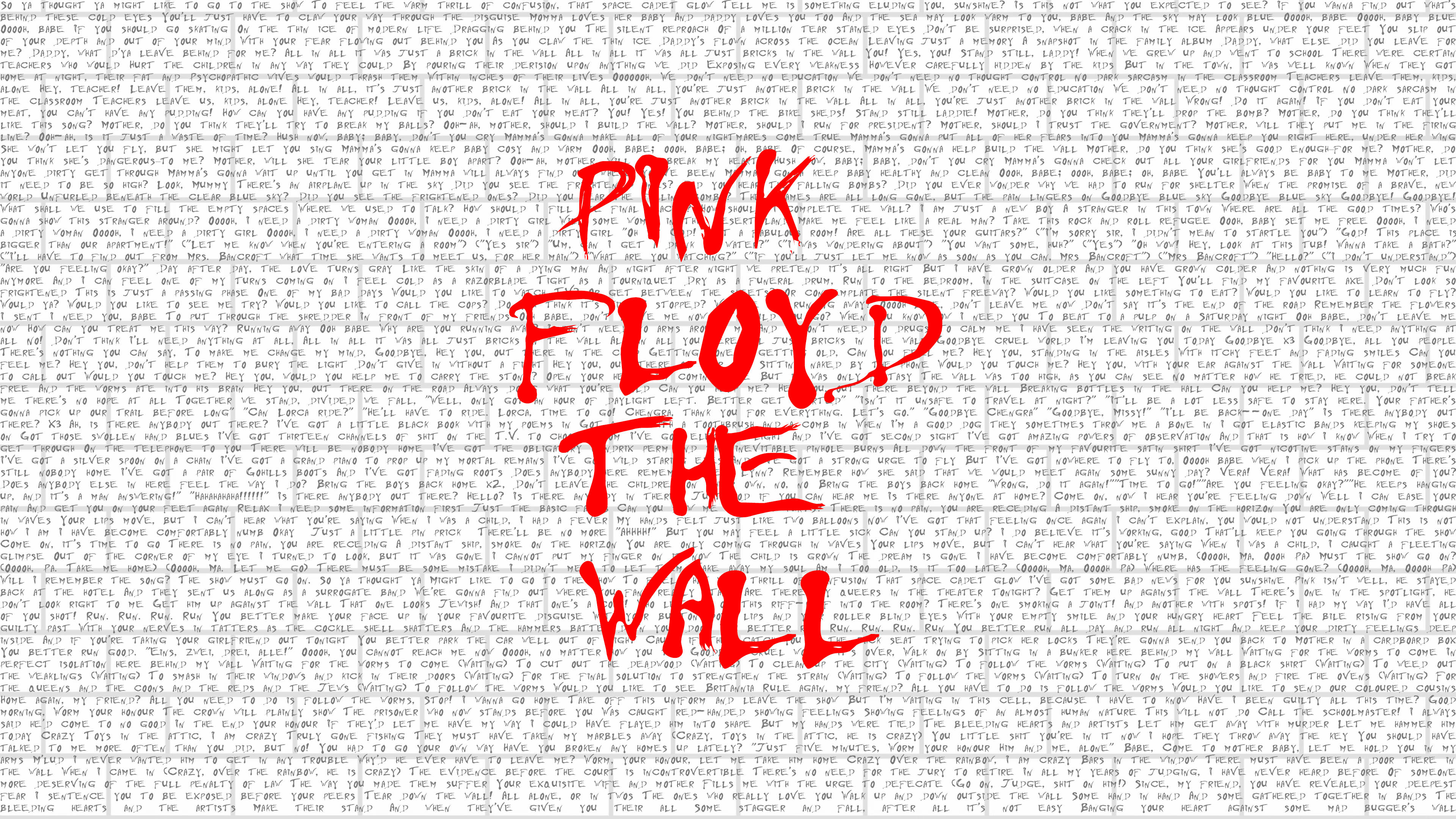 Download Pink Floyd The Wall Wallpaper