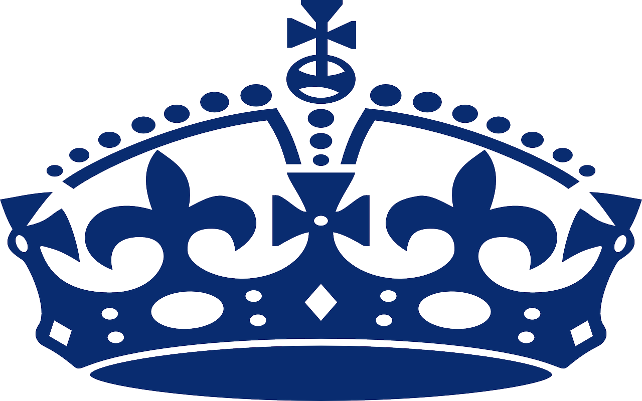 Download free photo of Jubilee, blue, crown, free vector graphics, free picture