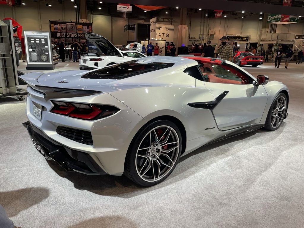 2023 Corvette Z06 Coupe At SEMA Show: Live Photo Gallery