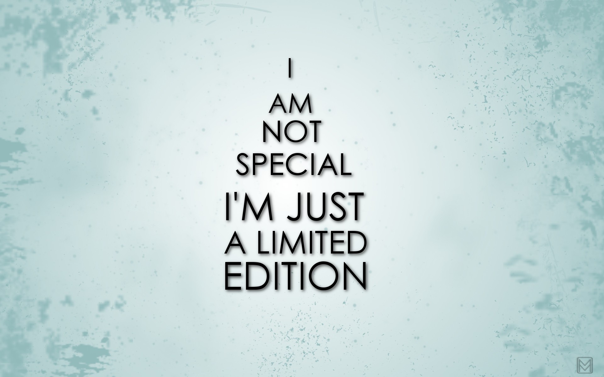 Limited Edition: A Funny Quote HD Wallpaper