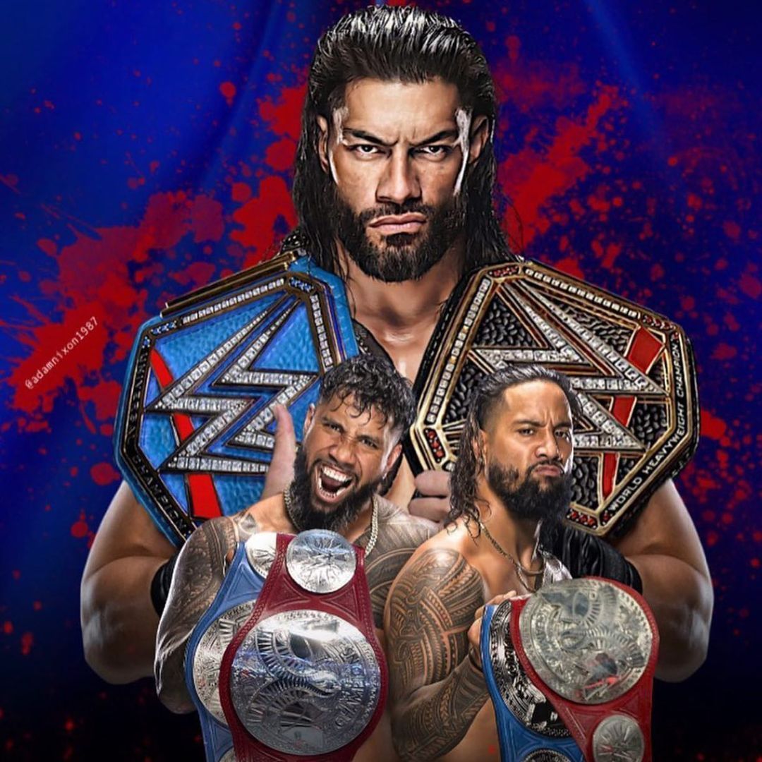 Roman reigns posted on Instagram: “The bloodline rule WWE. Wwe superstar roman reigns, Roman reigns, Roman reigns family