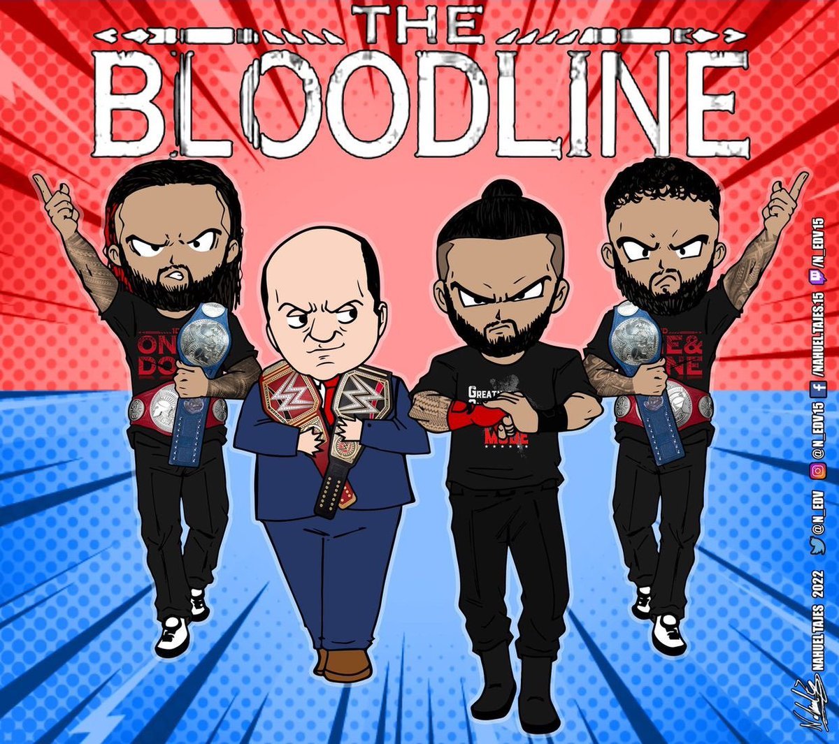 Paul Heyman THE BLOODLINE! The accomplishments of the #Bloodline simply cannot be overstated. Let's look at it from a historical perspective. READ THE WHOLE POST