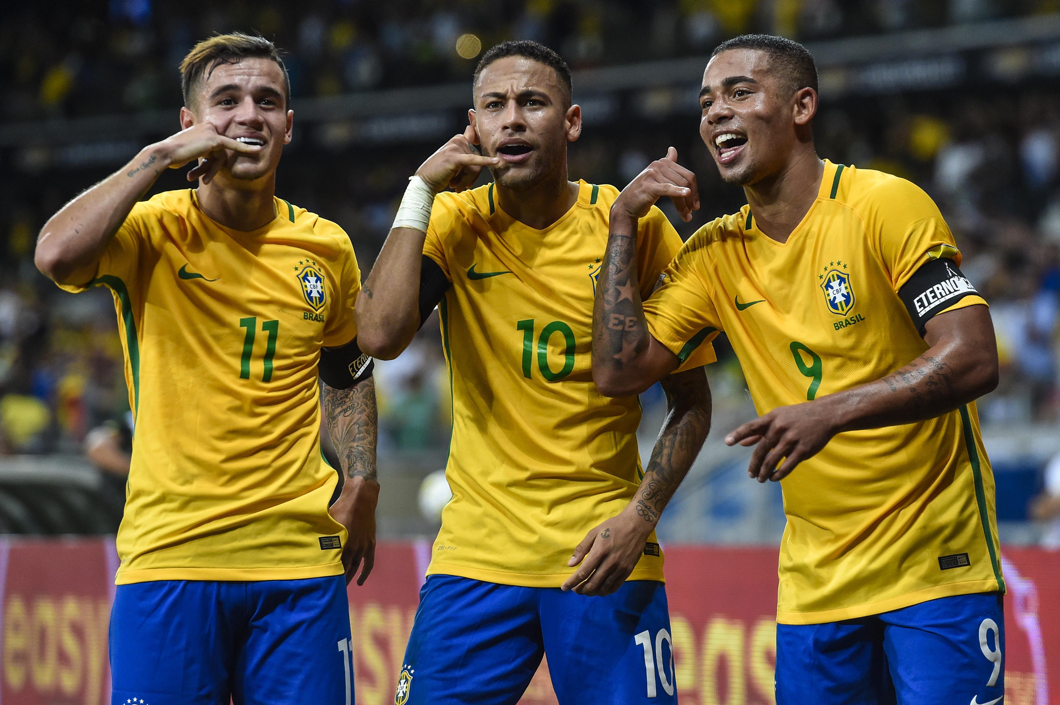 Brazil announce World Cup 2018 squad with Neymar, Philippe Coutinho, Gabriel Jesus and Roberto Firmino selected