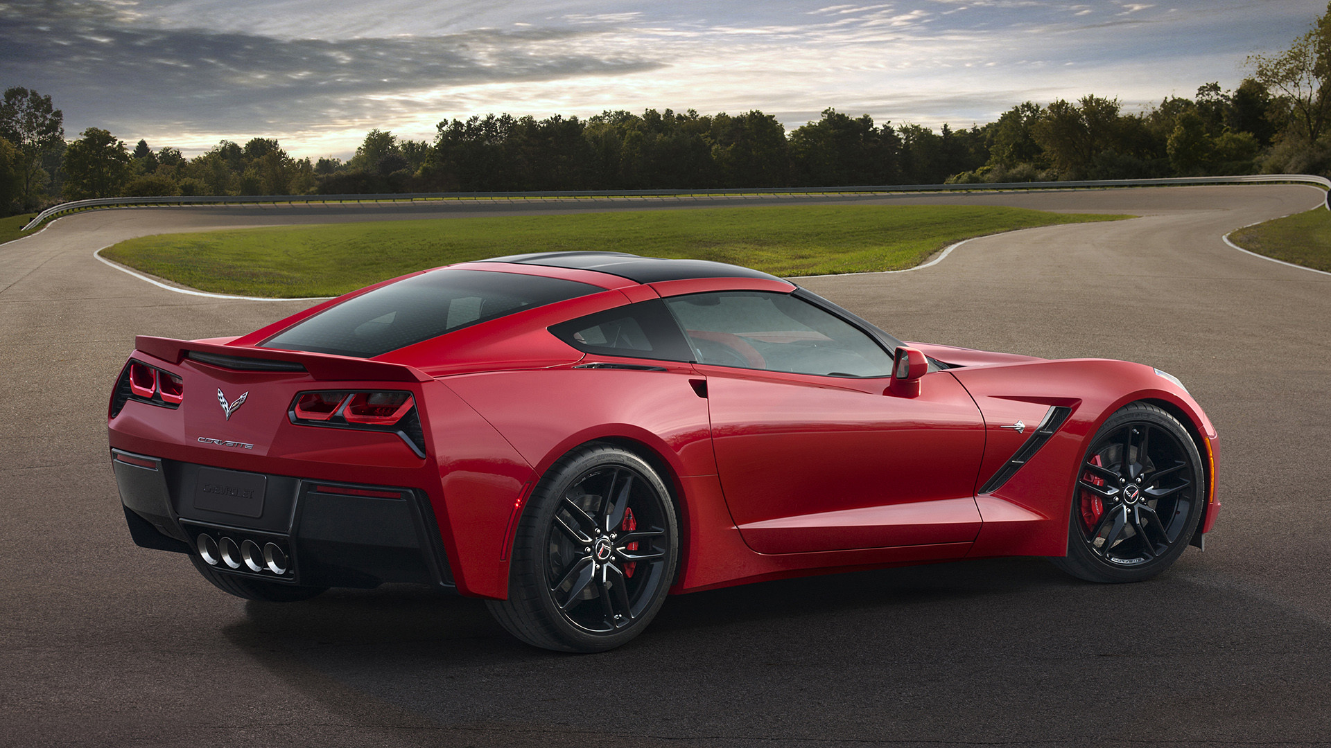 Corvette Stingray 2018 Wallpaper HD