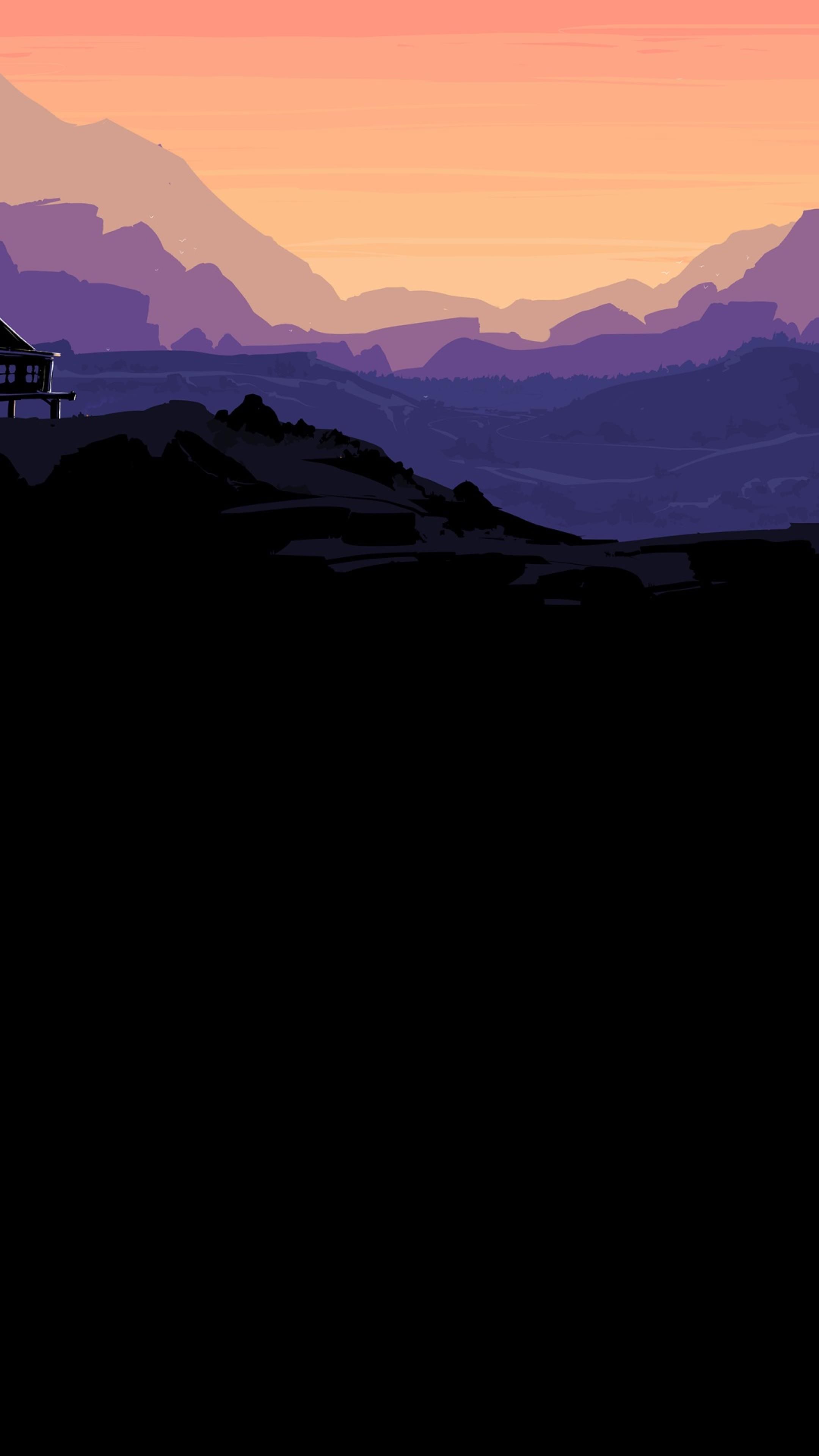AMOLED Nature Wallpaper. Landscape wallpaper, Minimal wallpaper, Nature wallpaper