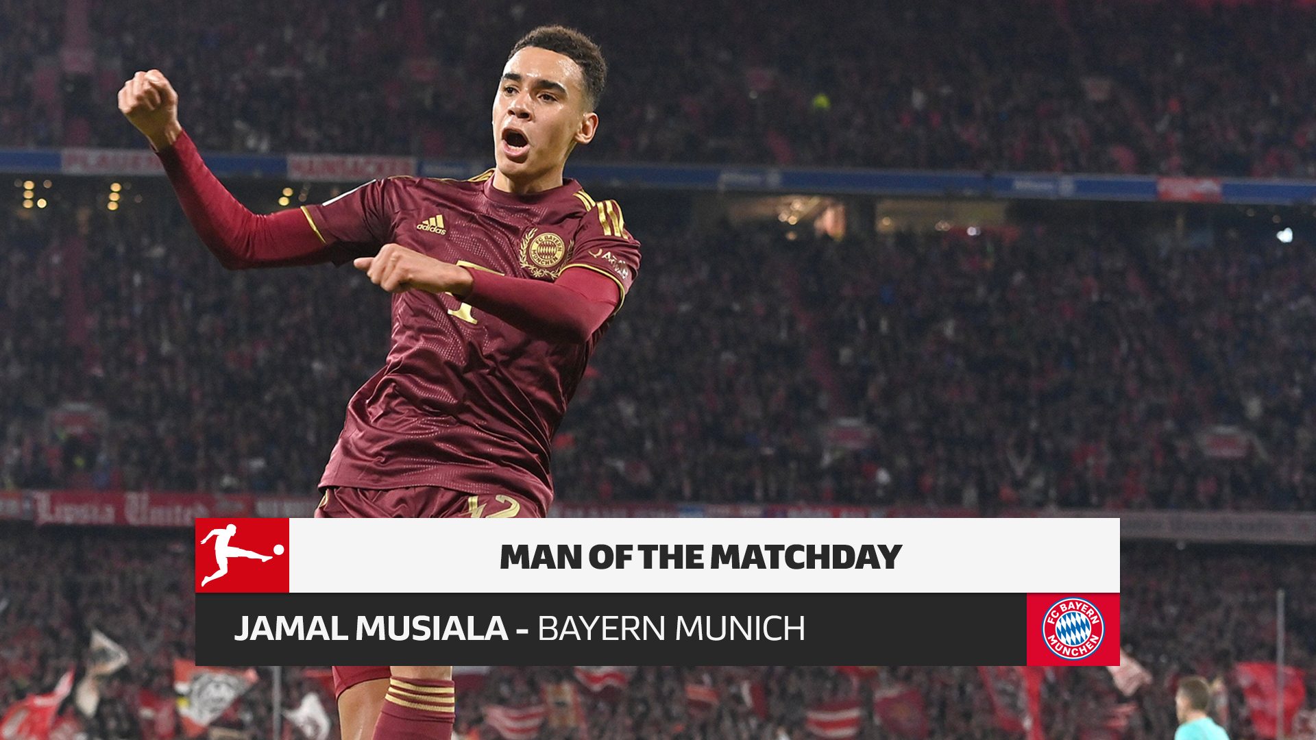 Jamal Musiala: MD8's Man of the Matchday putting fire in Bayern Munich's belly
