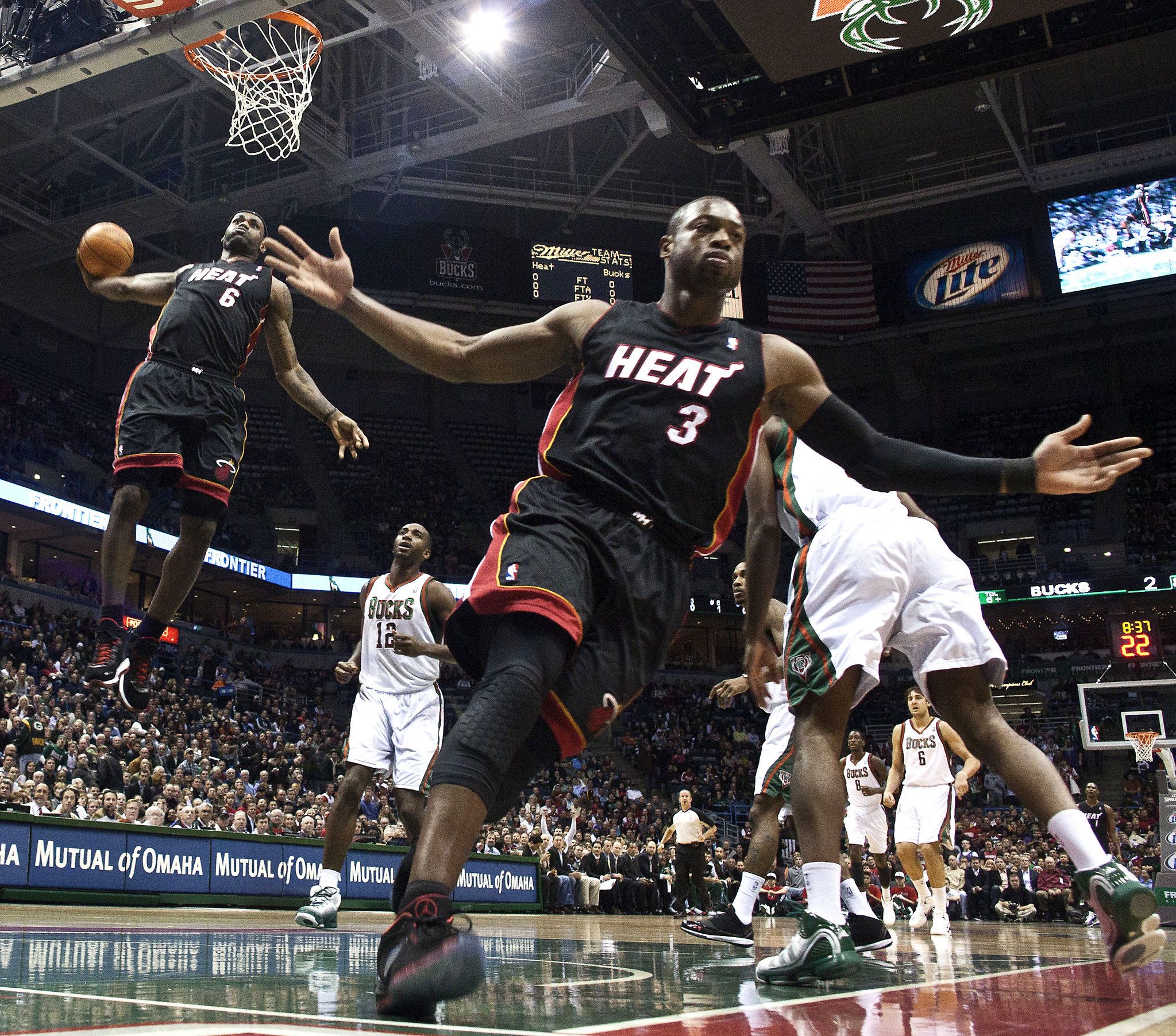 Lebron And Wade Wallpaper