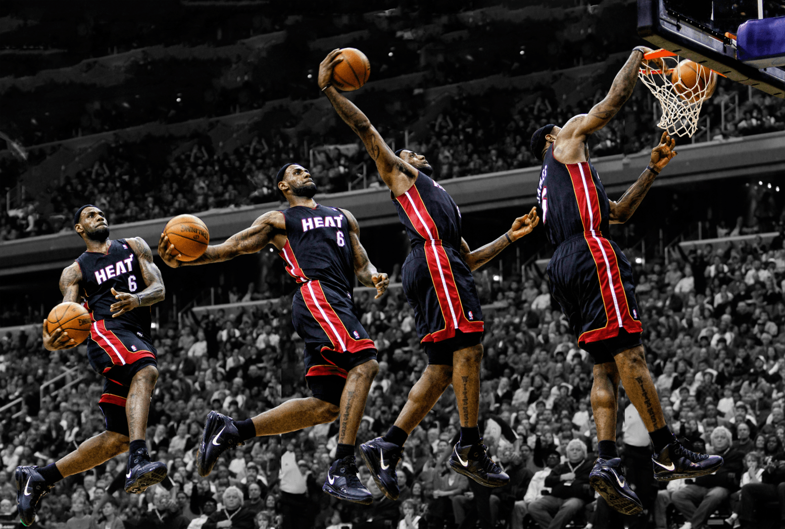 Nike LeBron Dunk Wallpaper