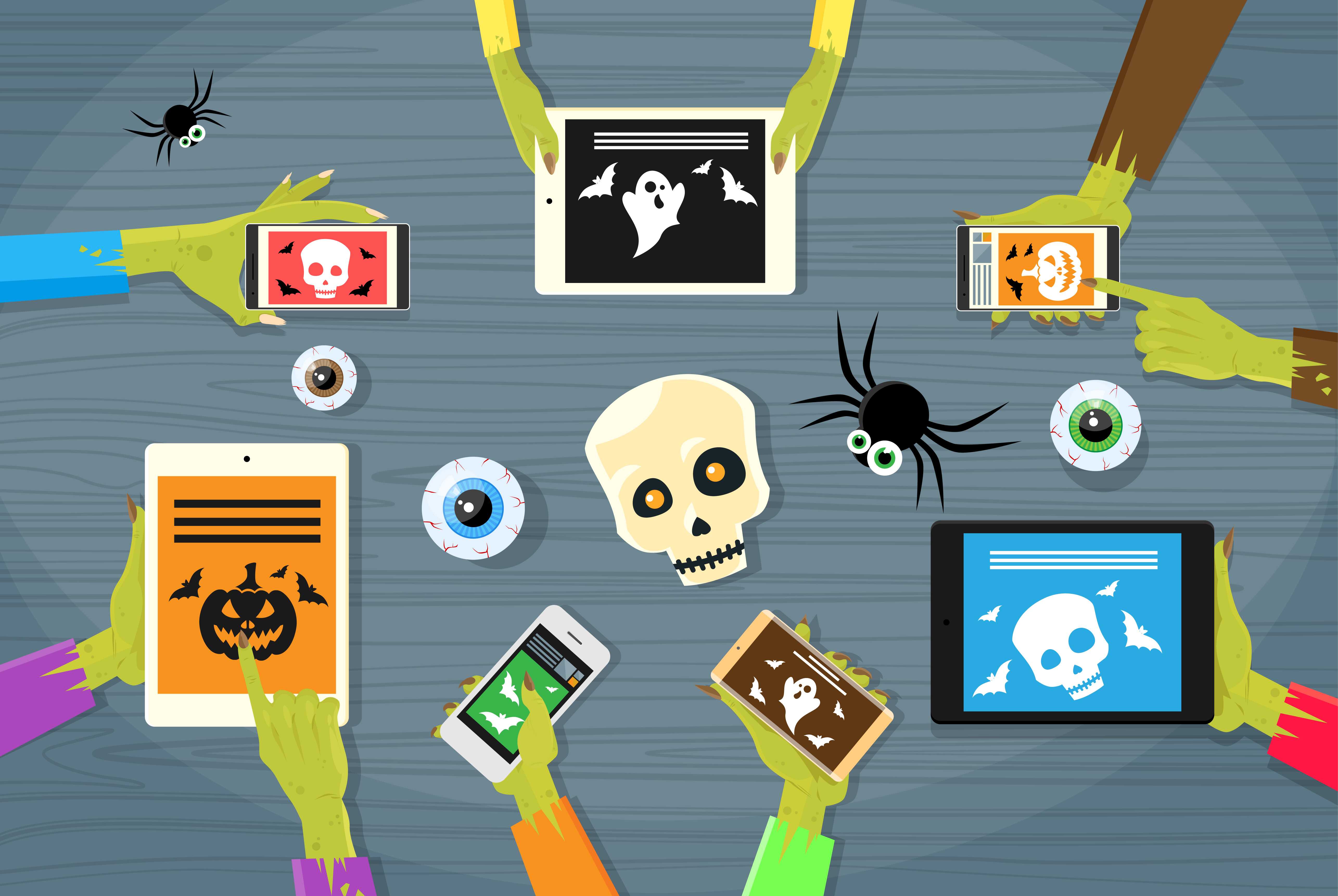 Halloween Zoom Background