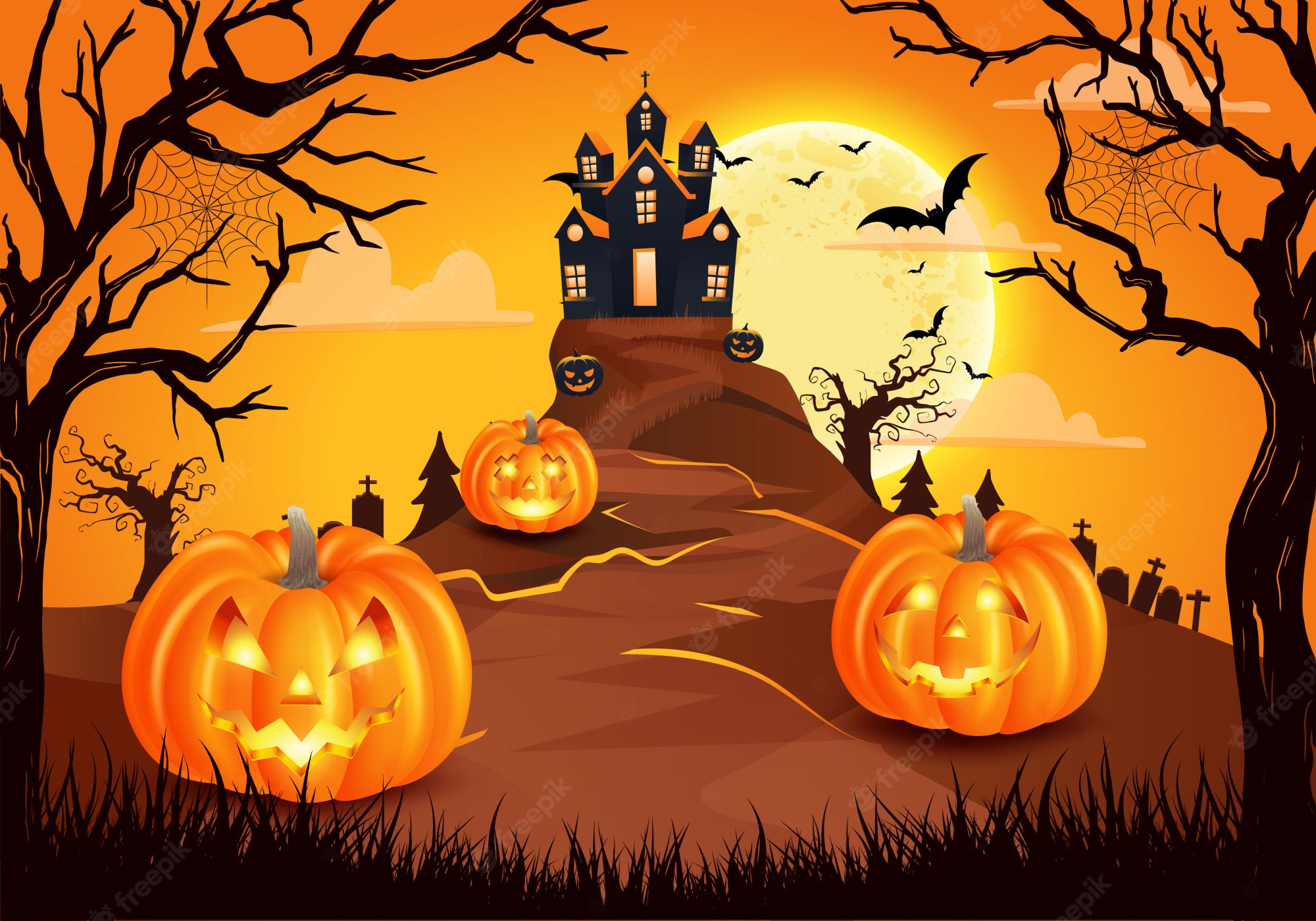 Plain Simple Happy Halloween Wallpapers - Wallpaper Cave