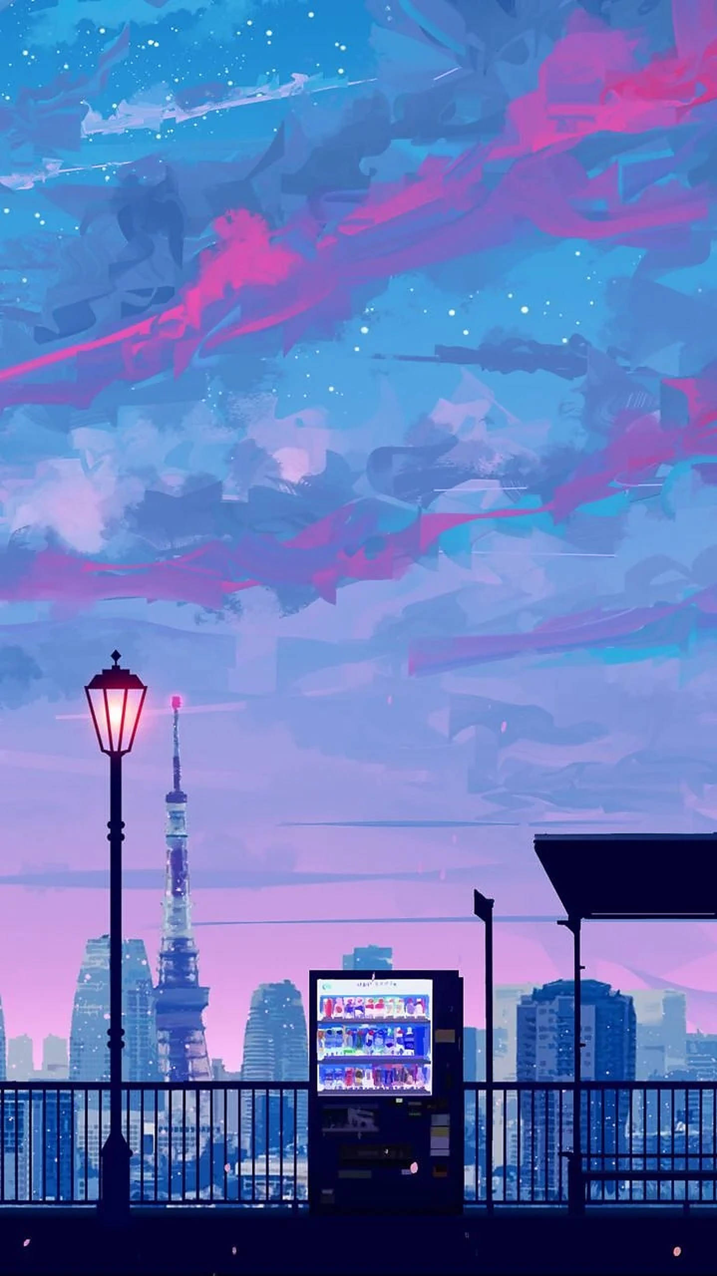 Do you love the City vibe and anime art? Then, these anime city iPhone wallpapers are a must-see for you! With beautiful and colorful illustrations, these wallpapers have captured different cityscapes in a unique and aesthetic way. Be sure to check them out to add some sparkle to your iPhone.