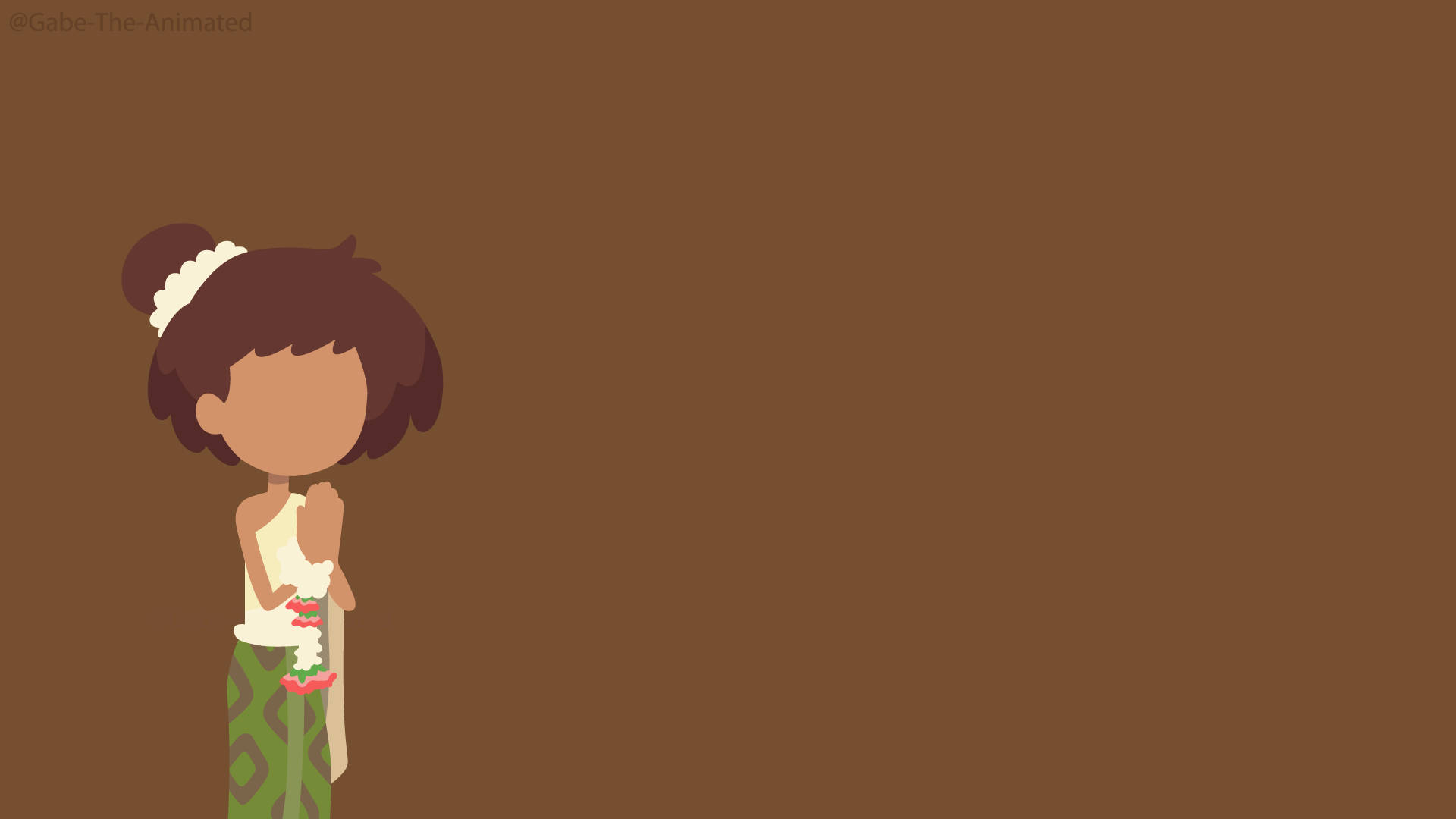 Download Amphibia Minimalist Anne Boonchuy Wallpaper