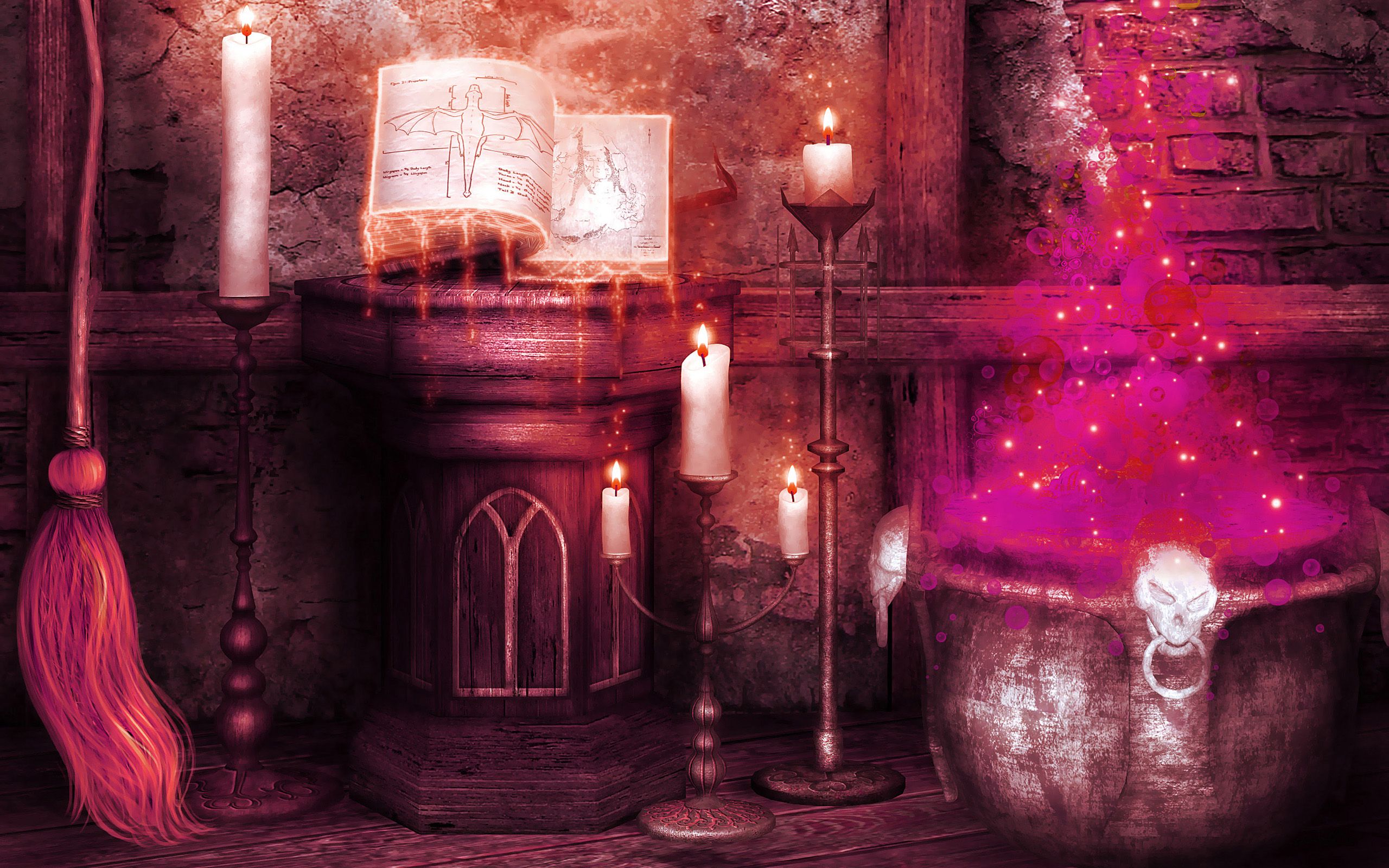 Magic Halloween Wallpaper