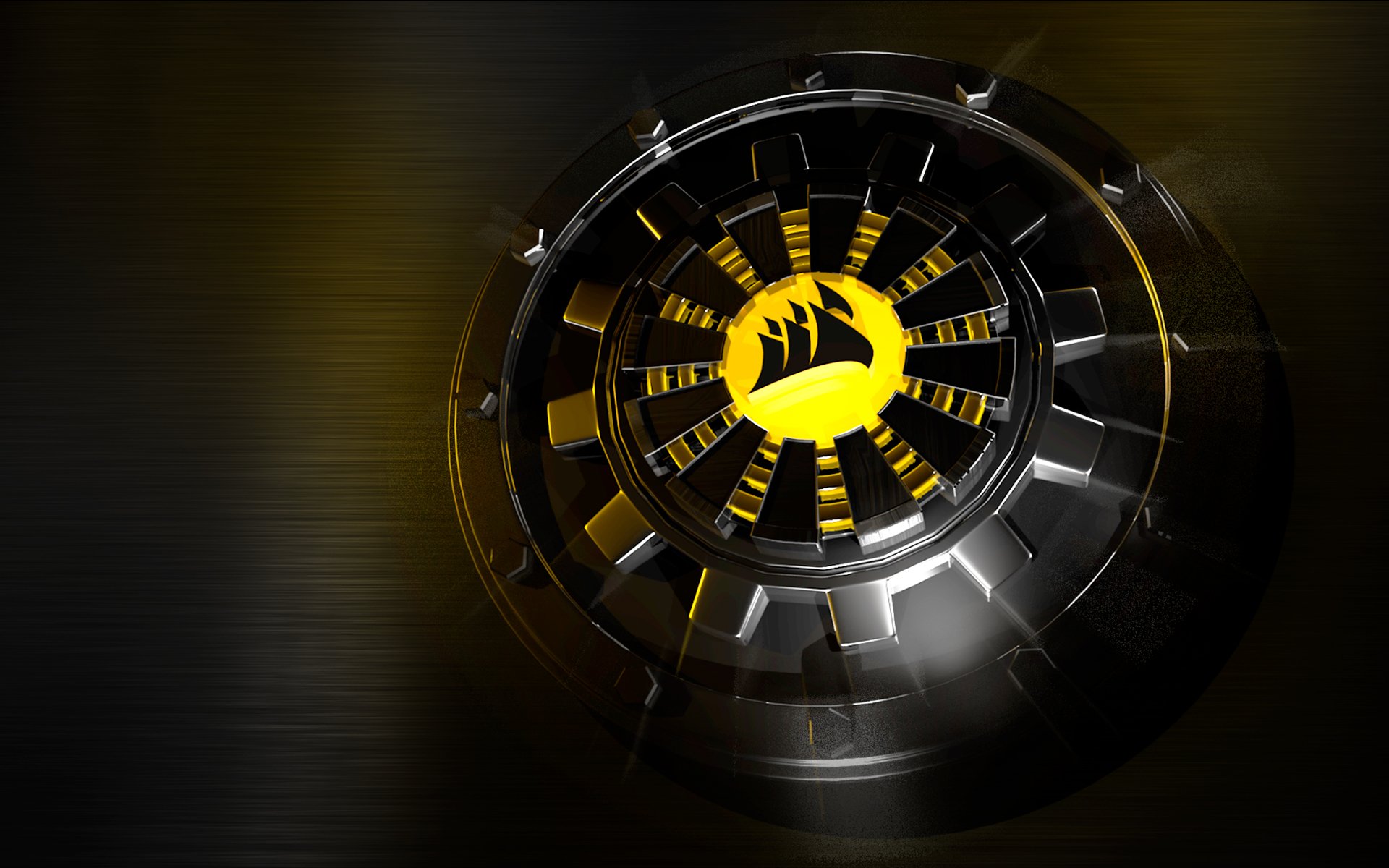 CORSAIR #WallpaperWednesday! Give your desktop background a new look with our POWER CORE wallpaper. See it here