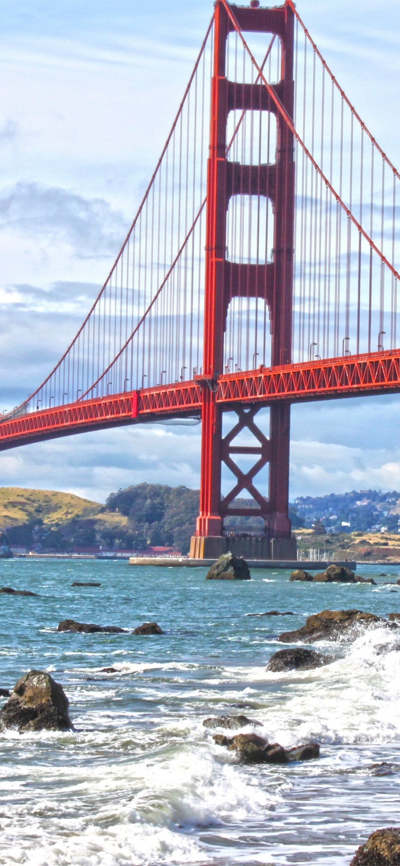 Golden Gate Bridge San Francisco Usa Buildings for. iPhone Wallpaper Free Download