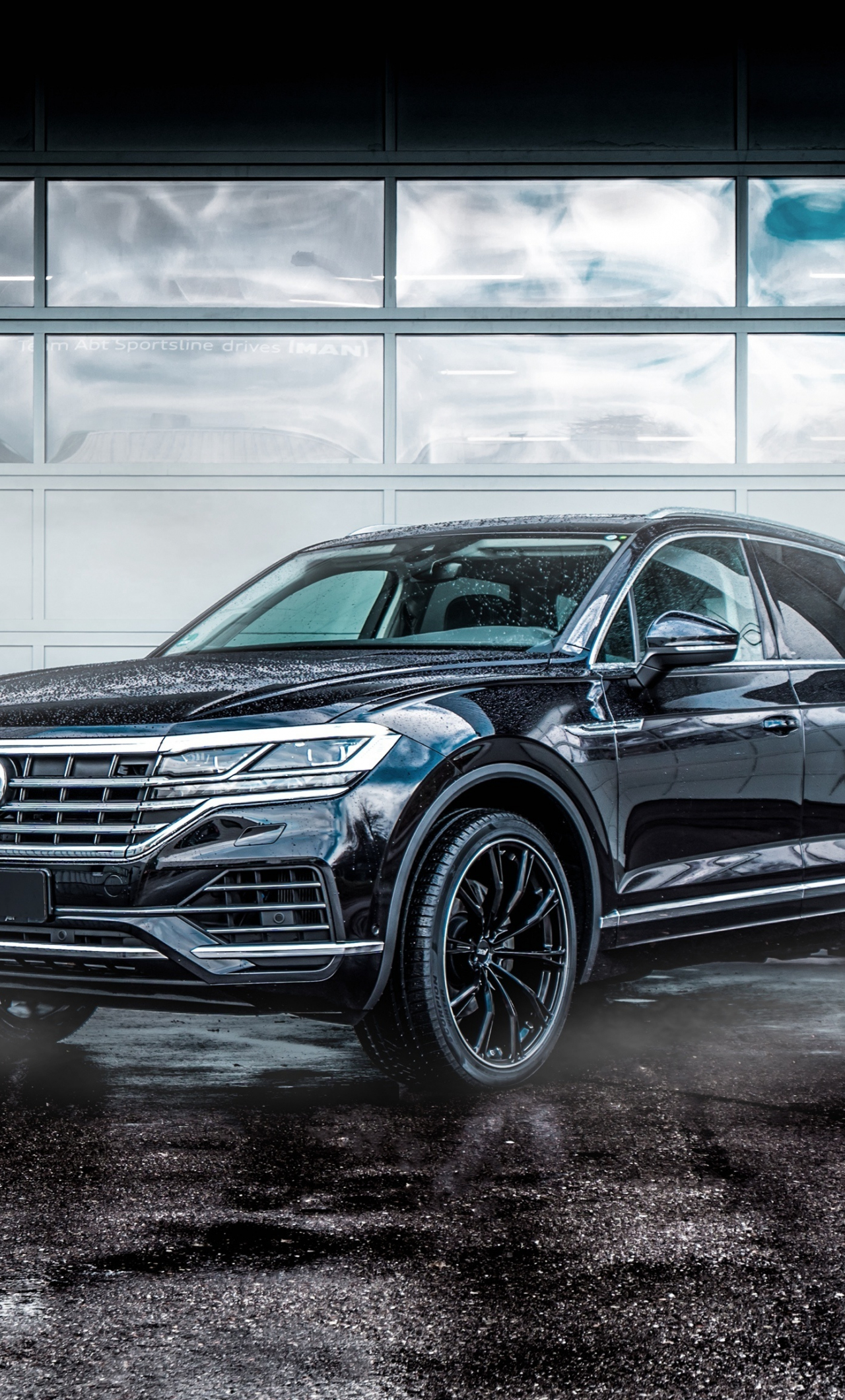 Download abt volkswagen touareg, black 1280x2120 wallpaper, iphone 6 plus, 1280x2120 HD image, background, 16796