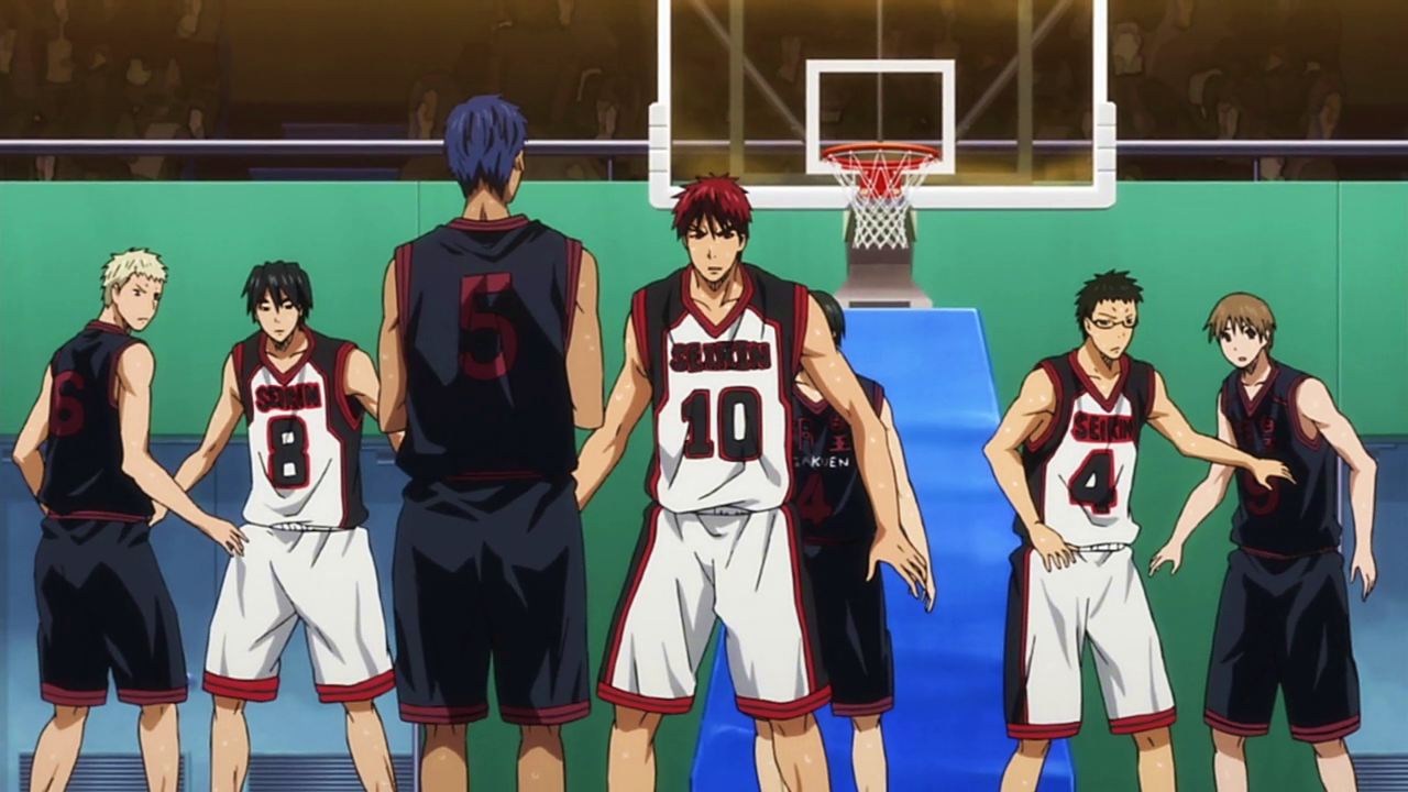Tōō Academy vs Seirin High. Kuroko no Basuke