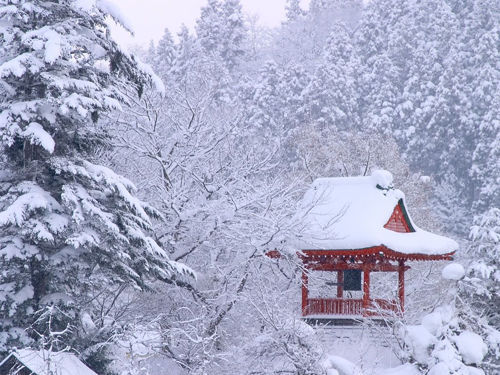 Winter Japan Scenery Wallpaper. Scenery wallpaper, Winter scenes, Winter scenery
