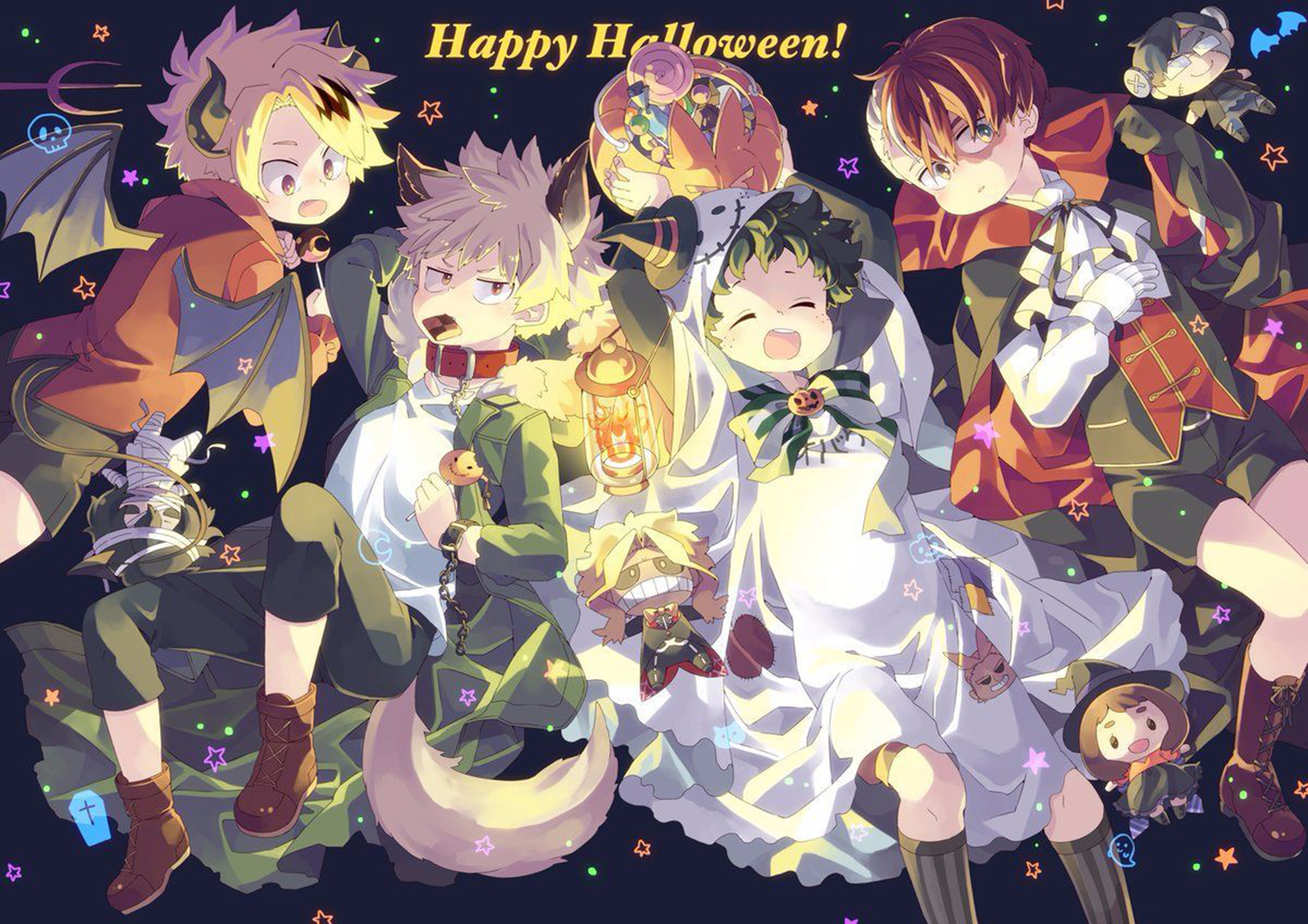 My Hero Academia Halloween Wallpaper Desktop