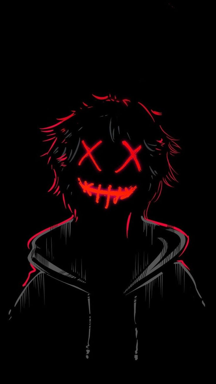 Anime. Scary wallpaper, Cute black wallpaper, Dark wallpaper