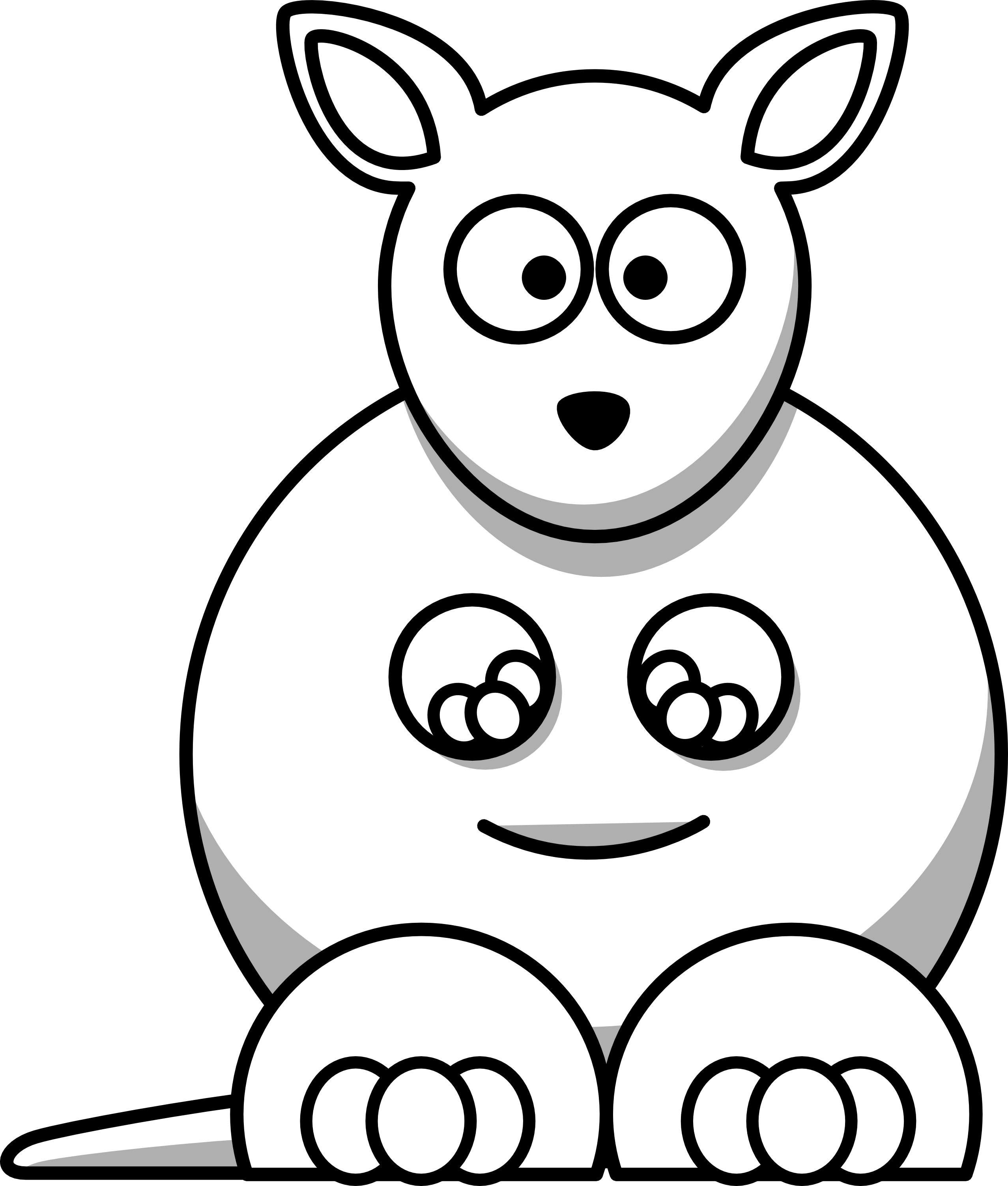 Free Black And White Cute Wallpaper, Download Free Black And White Cute Wallpaper png image, Free ClipArts on Clipart Library