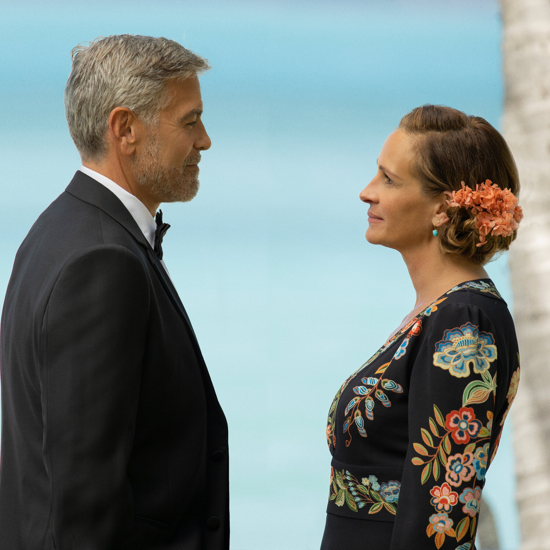 George Clooney and Julia Roberts on 'Ticket to Paradise'