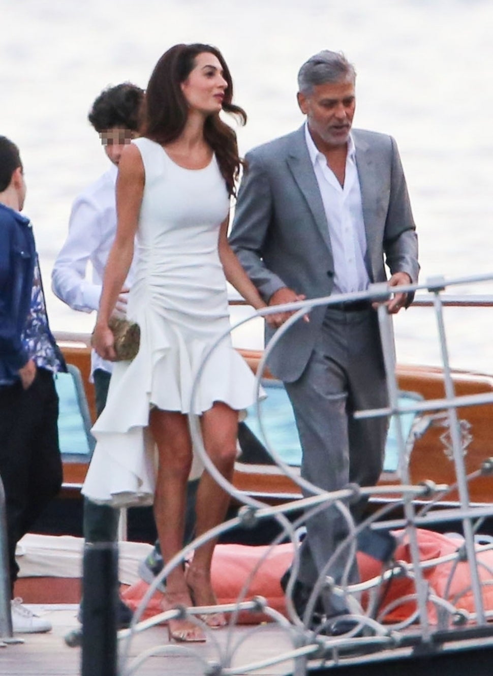 George Clooney and Wife Amal Have Fancy Night Out in Italy With Family: Pic