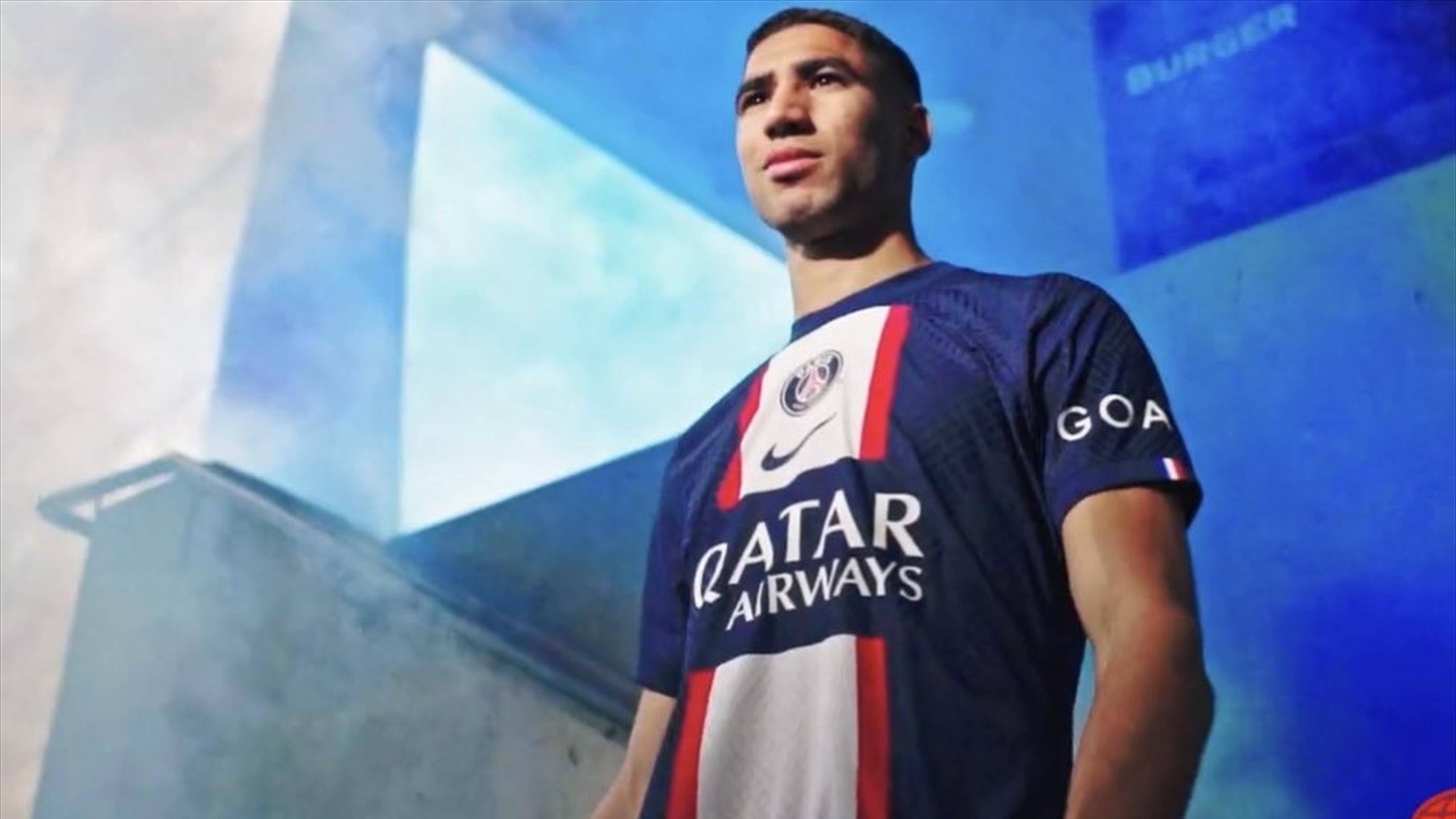 The PSG Home Jersey For The 2022 23 Season Has A New Sponsor (Qatar Airways) And Returns To The Central Stripes