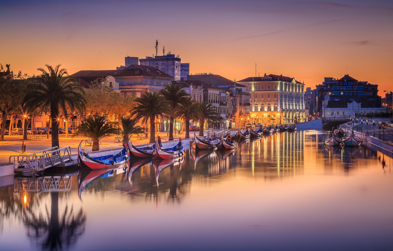 Wallpaper Portugal, Portugal, The Ria de Aveiro image for desktop, section город