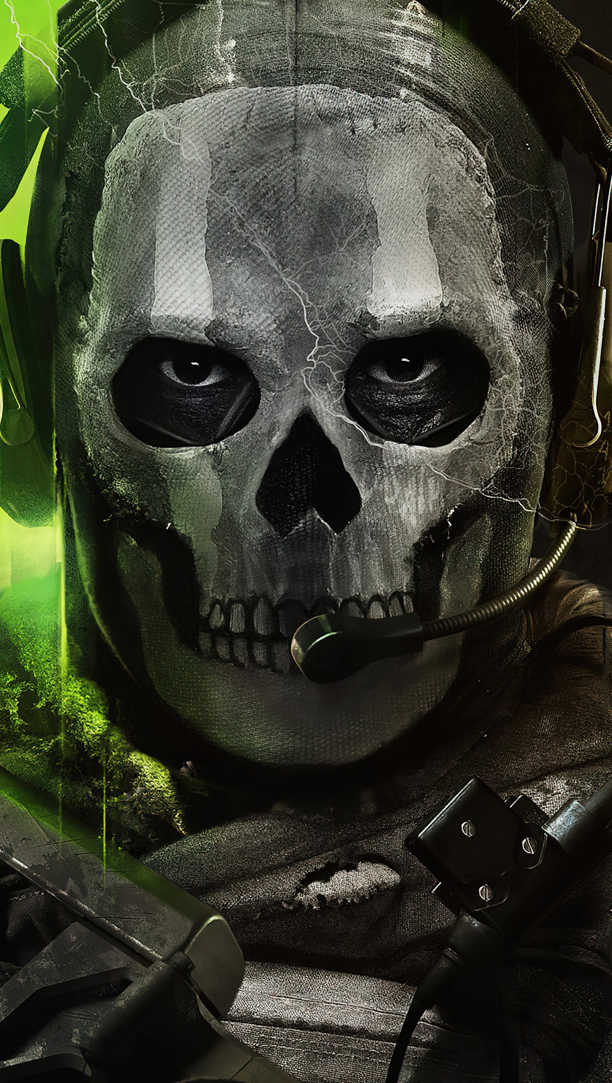 Ghost Player Call of Duty Mobile 4K Ultra HD Mobile Wallpaper