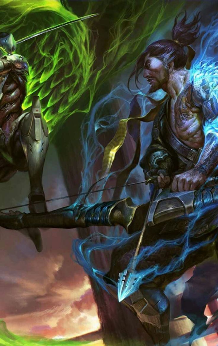 Hanzo Overwatch. Overwatch, Gambar karakter, Seni anime
