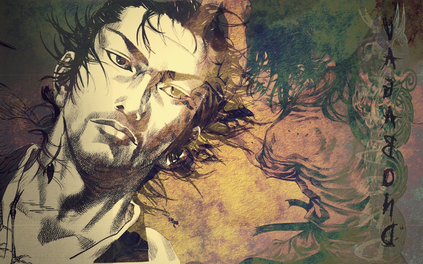 Vagabond, Miyamoto Musashi, Samurai, Sword, Katana Wallpaper HD / Desktop and Mobile Background