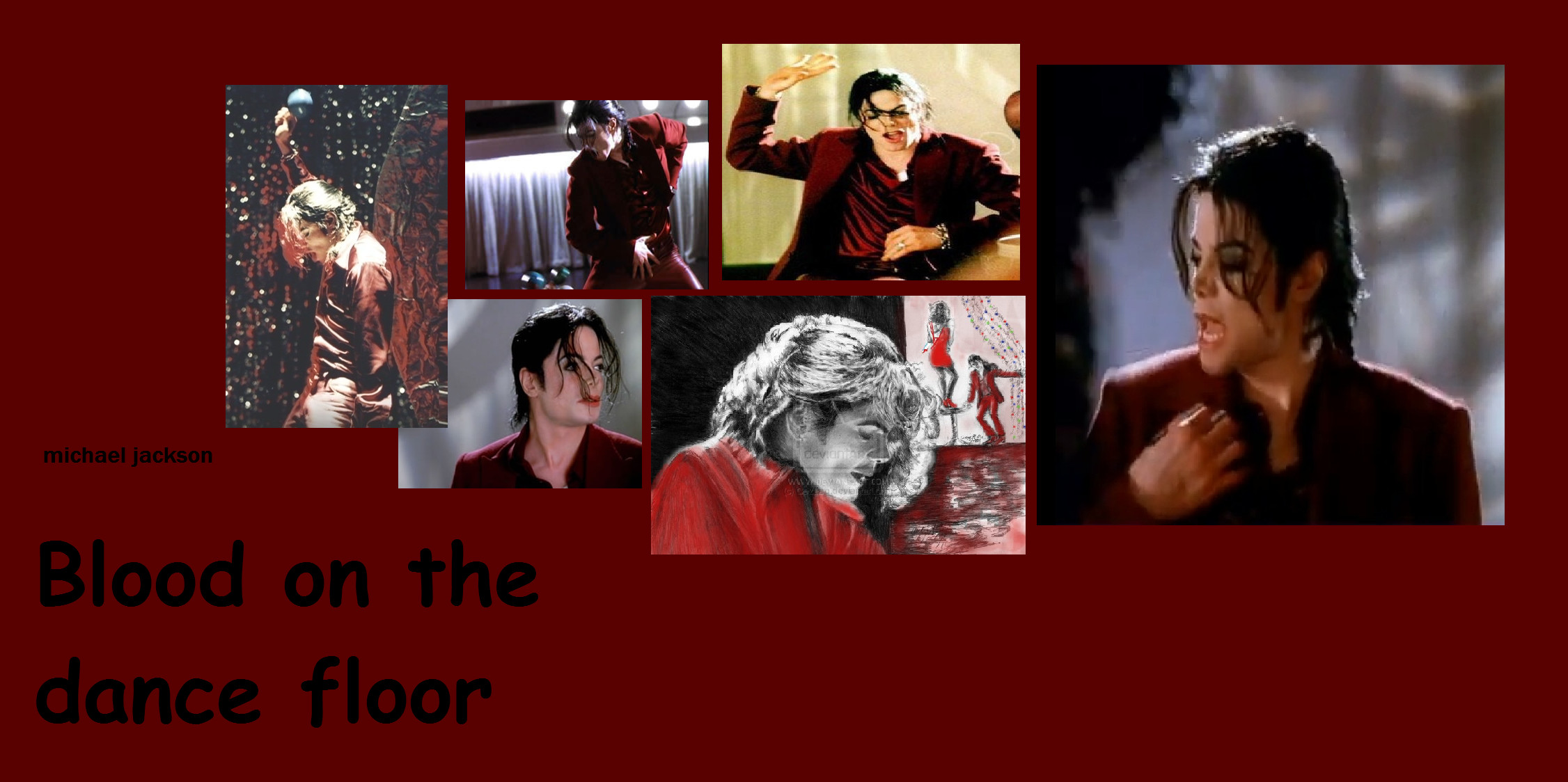 Blood on the Dance Floor Background