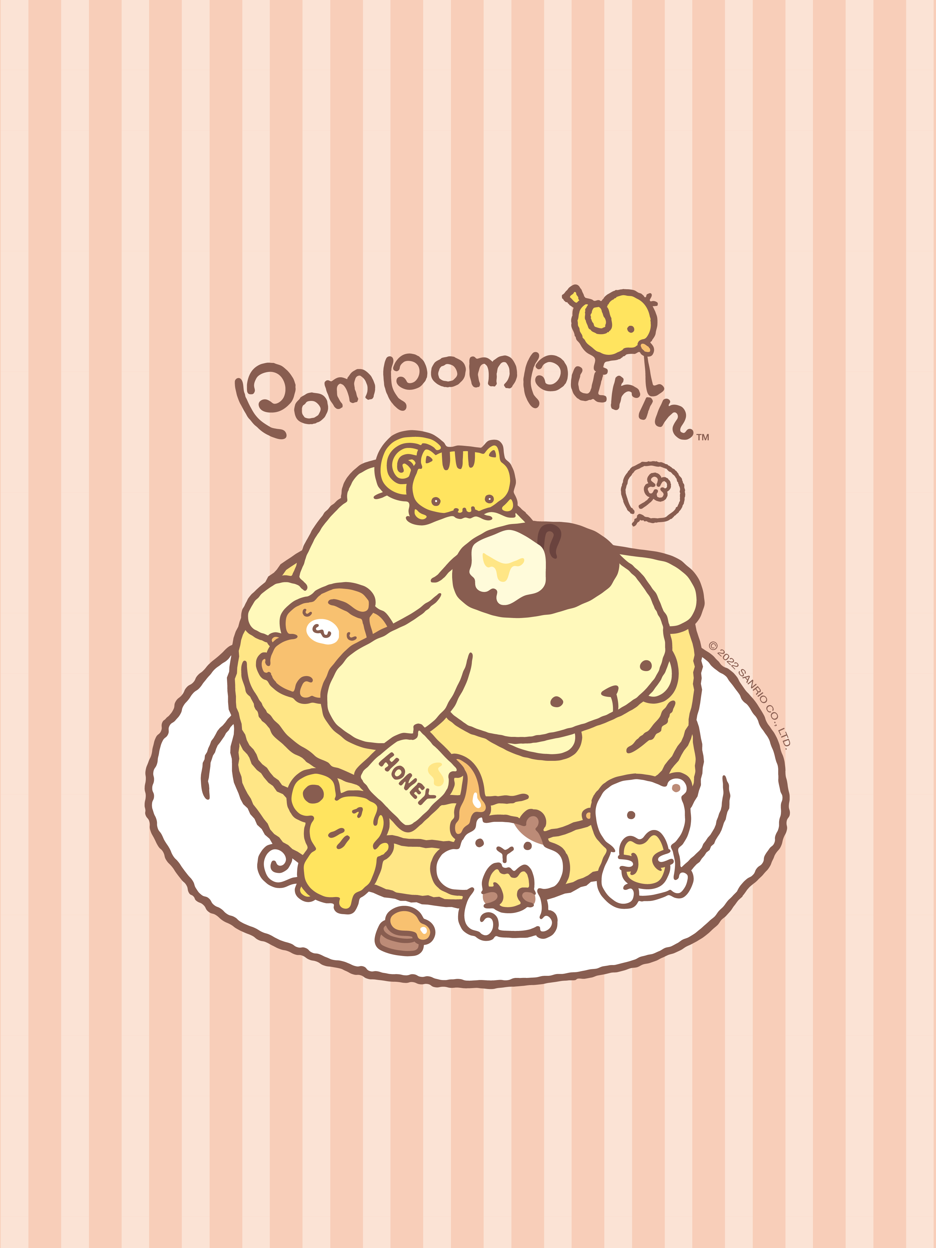 Sanrio  Take Pompompurin on the go with new backgrounds for  فيسبوك