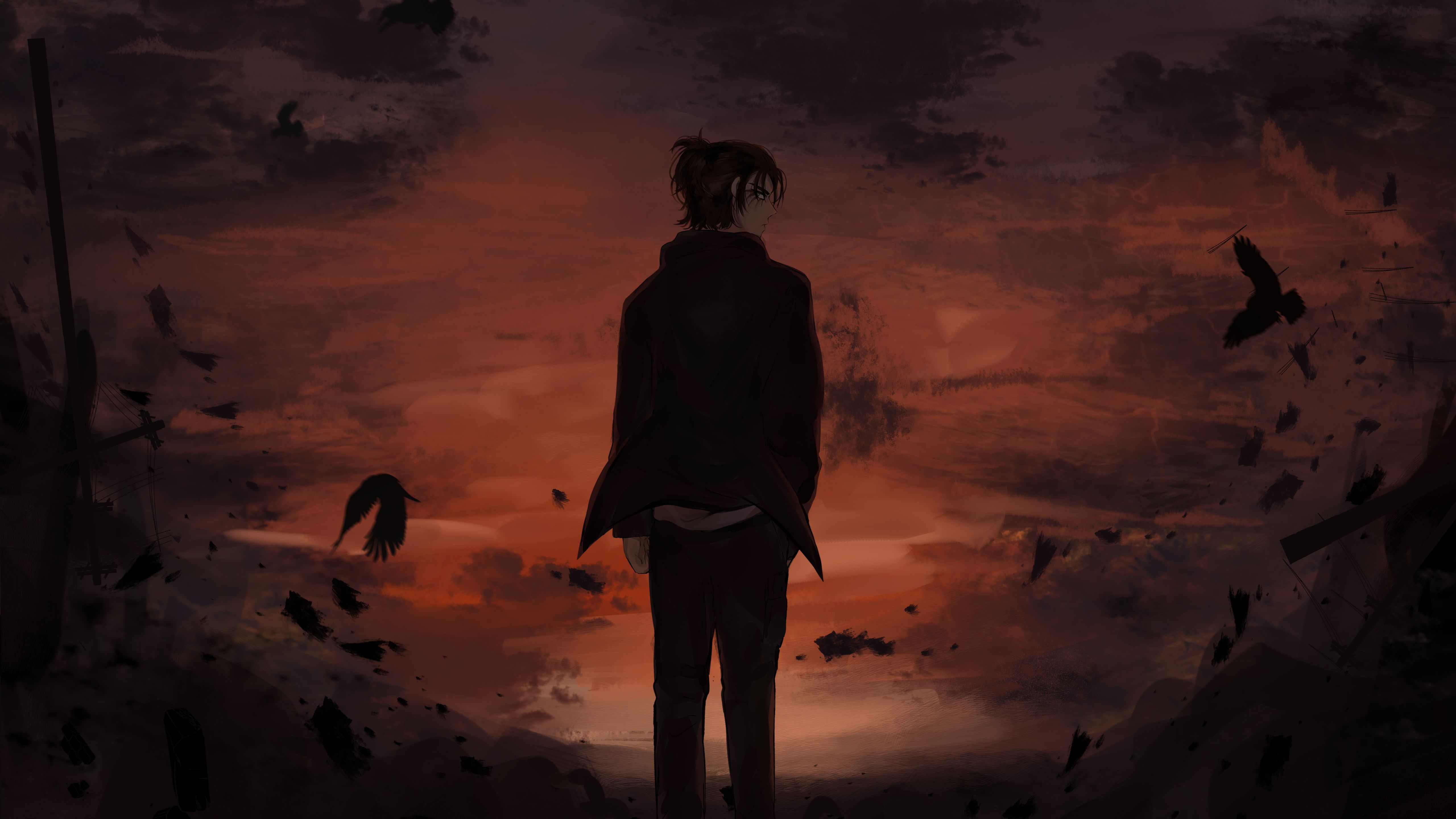 Eren Yeager Cool Attack On Titan 5K Wallpaper, HD Anime 4K Wallpaper, Image, Photo and Background Den. Attack on titan, Attack on titan eren, Attack on titan art