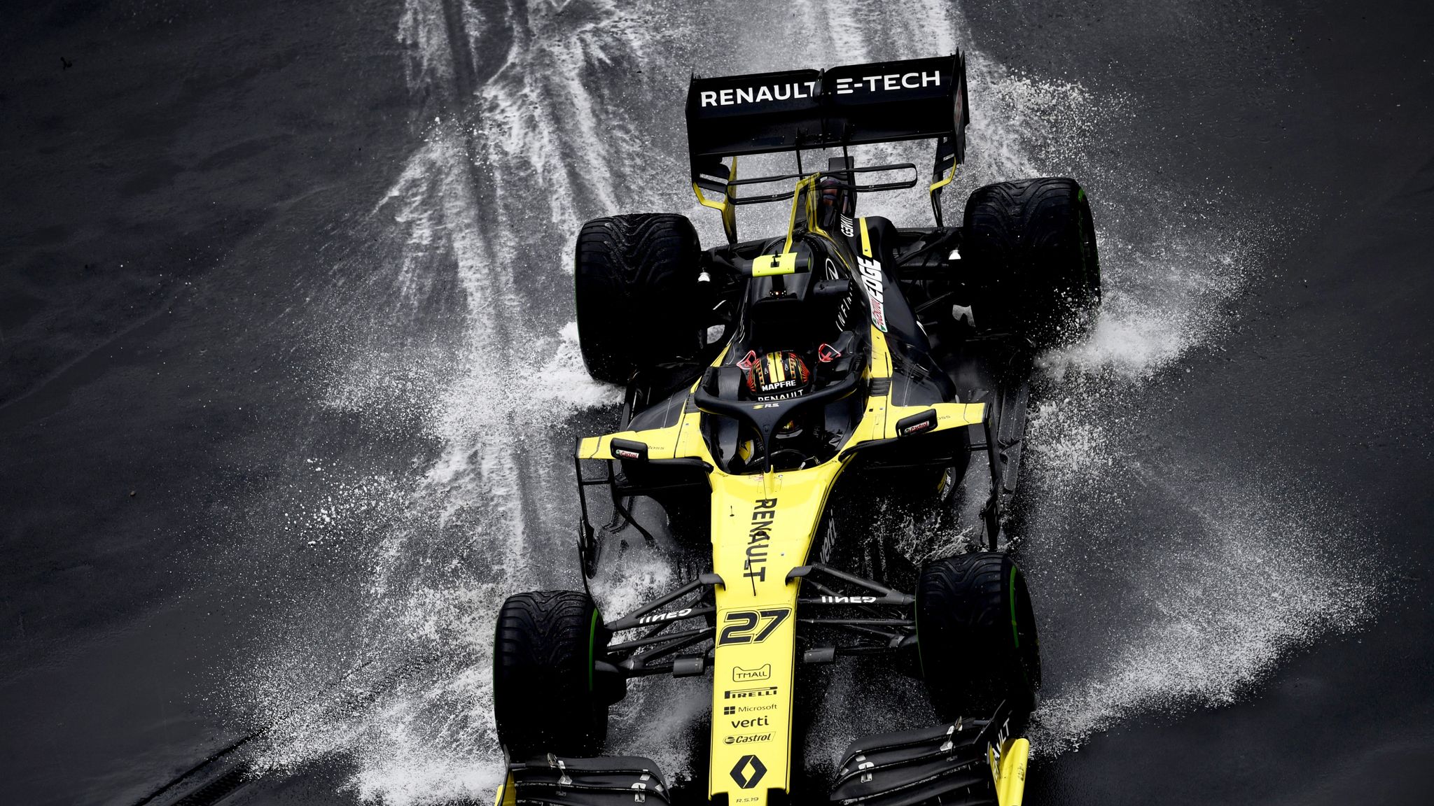 Nico Hulkenberg 'gutted' after crash as midfield rue podium miss