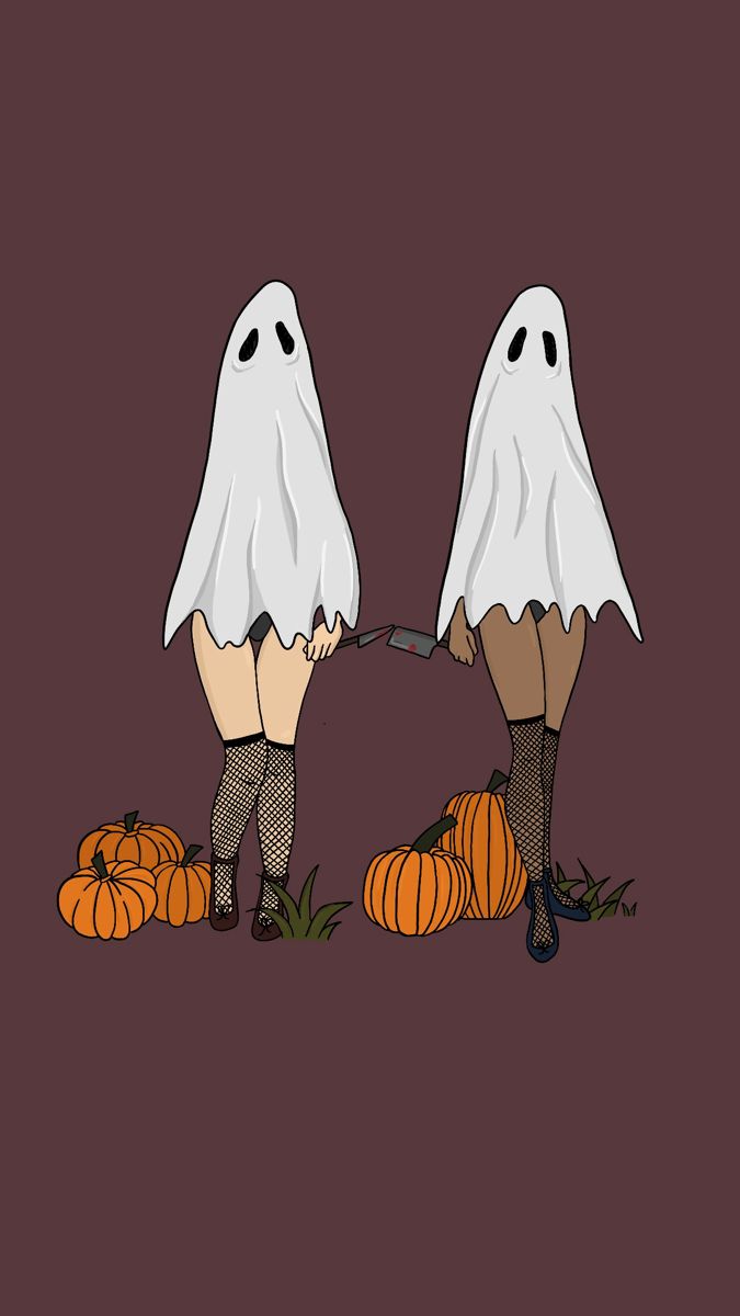 halloween ghost girl wallpaper